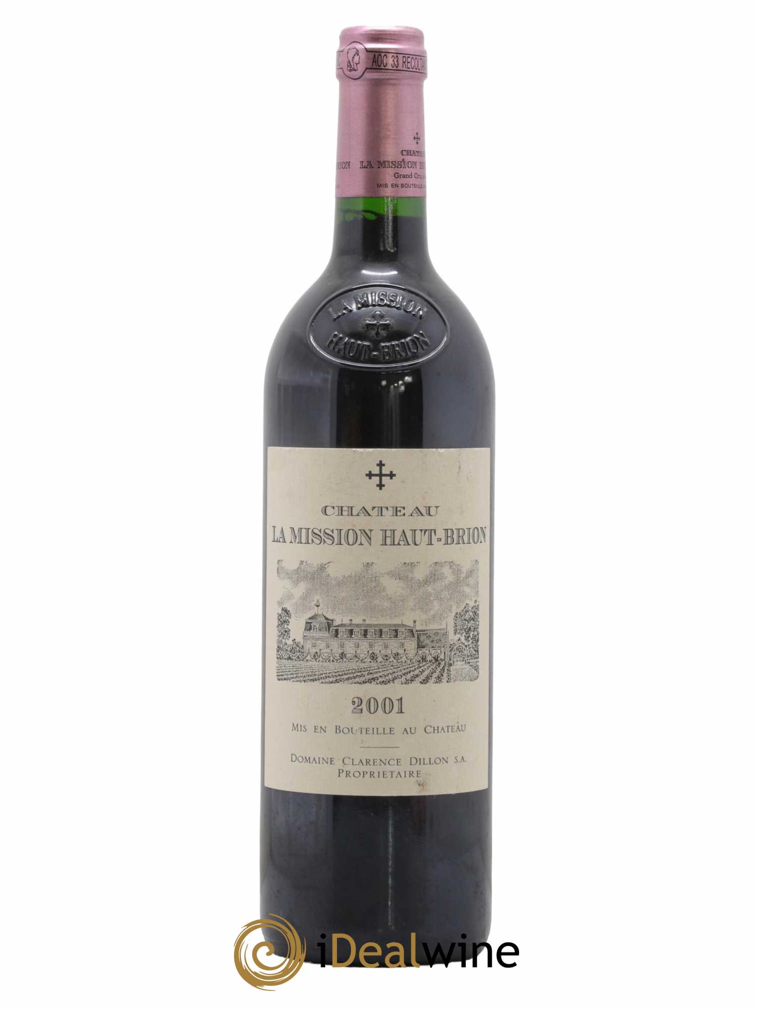 Château la Mission Haut-Brion Cru Classé de Graves 2001 - Lot de 1 bouteille - 0