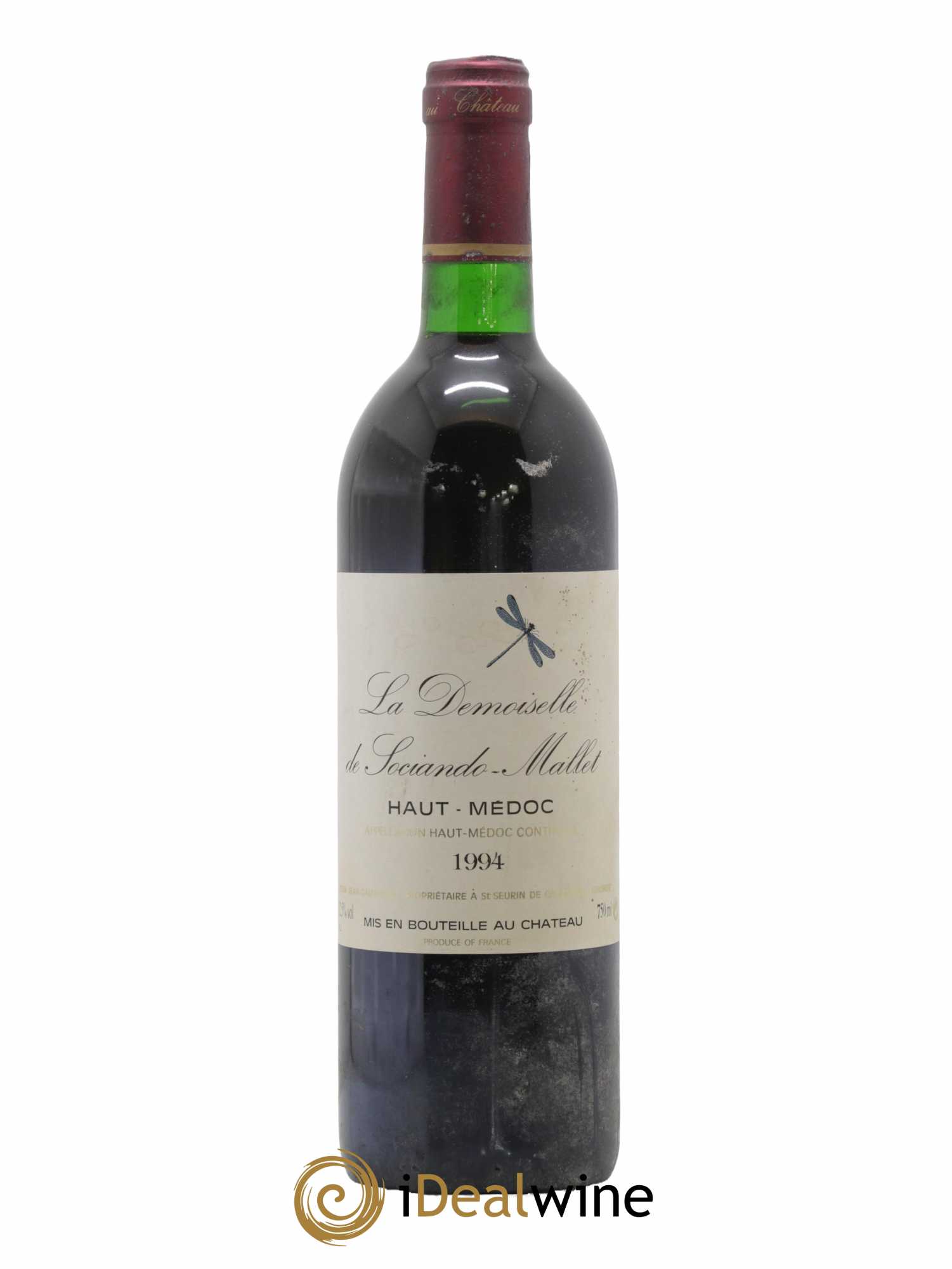 Demoiselle de Sociando Mallet Second Vin 1994 - Lot de 1 bouteille - 0