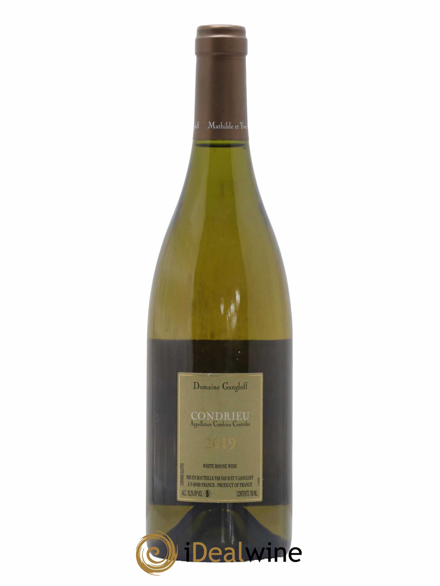 Condrieu Domaine Gangloff (Domaine) 2019 - Lot de 1 bouteille - 1