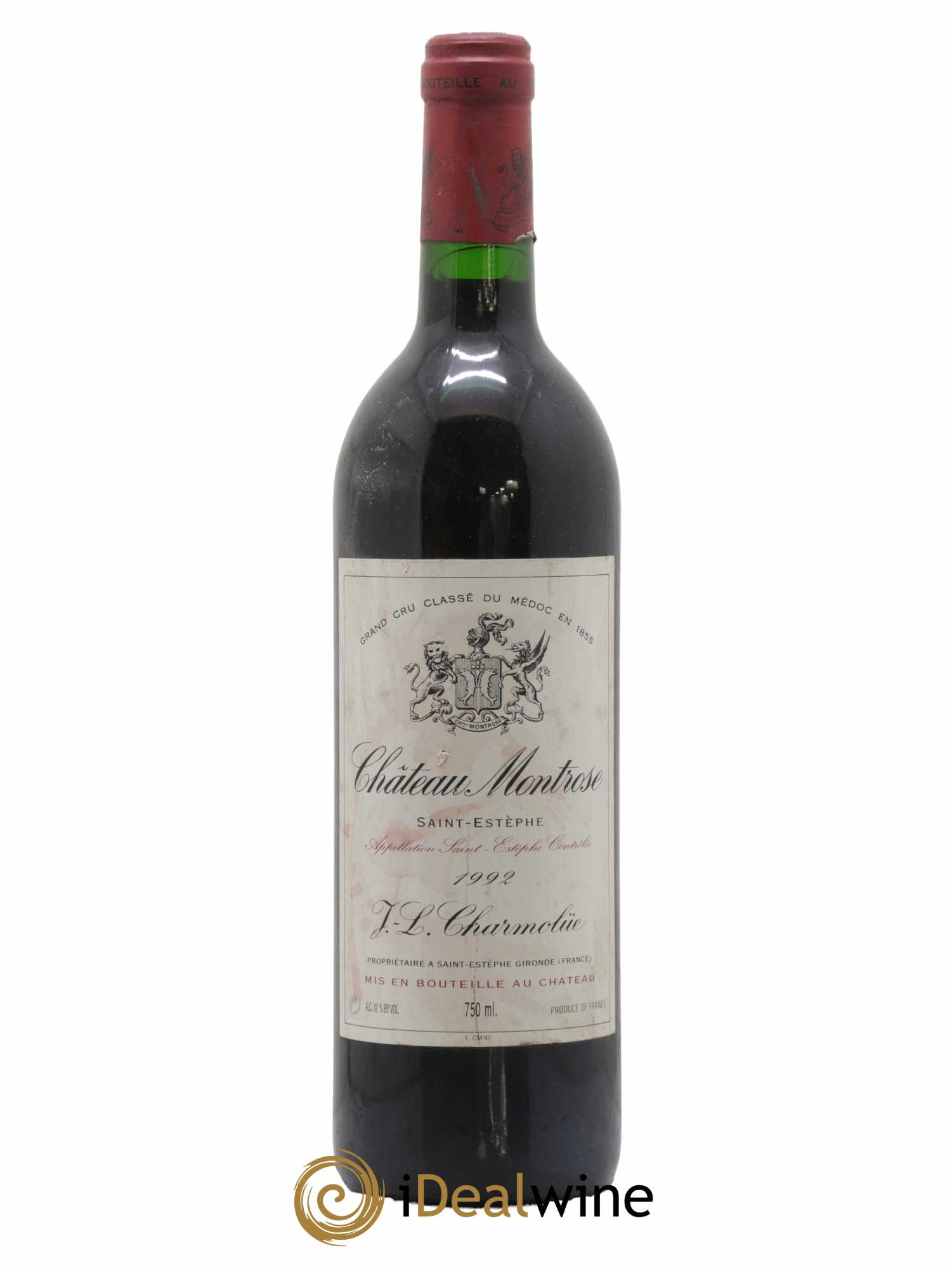 Château Montrose 2ème Grand Cru Classé 1992 - Lot de 1 bouteille - 0
