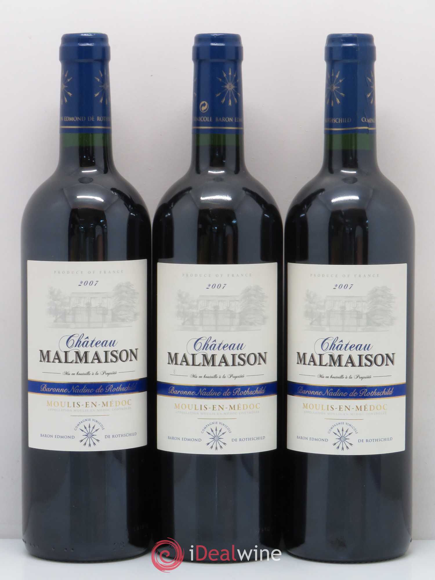 Moulis en Médoc Château Malmaison 2007 - Lot de 6 bouteilles - 2