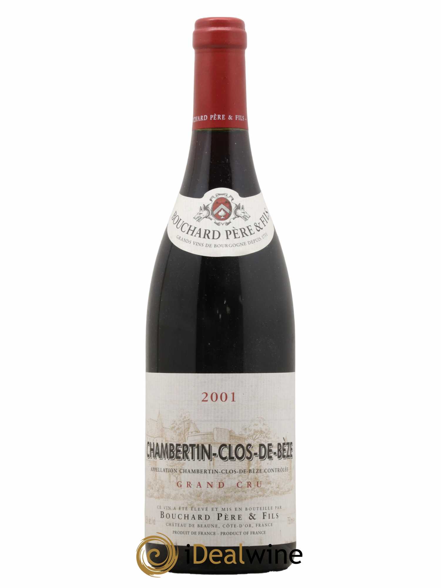 Chambertin Clos de Bèze Grand Cru Bouchard Père & Fils 2001 - Lot de 1 bouteille - 0
