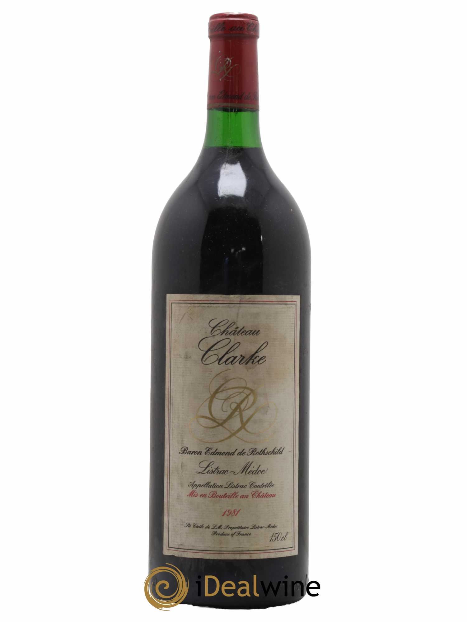 Château Clarke 1981 - Lot de 1 magnum - 0