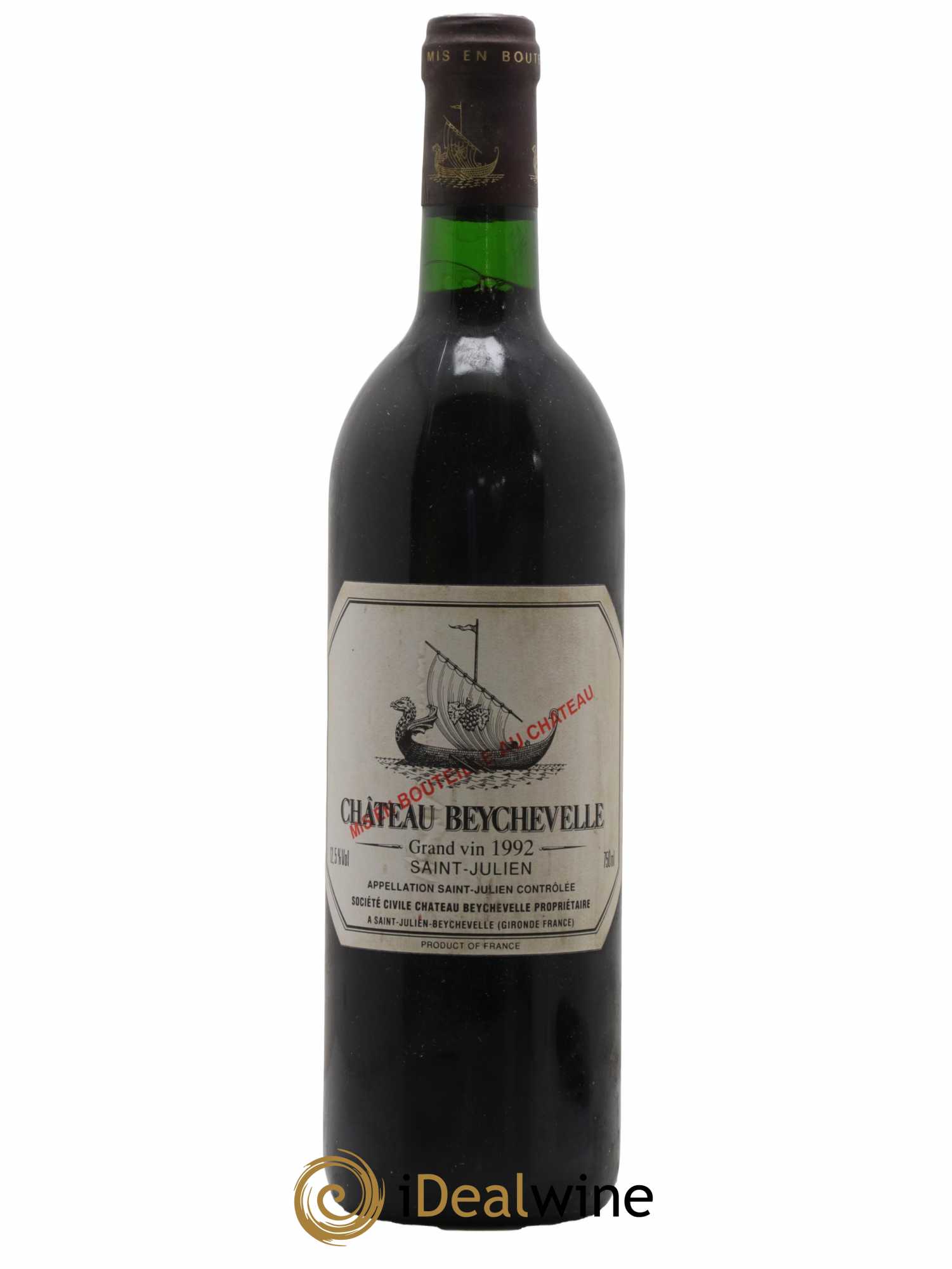Château Beychevelle 4ème Grand Cru Classé 1992 - Lot de 1 bouteille - 0