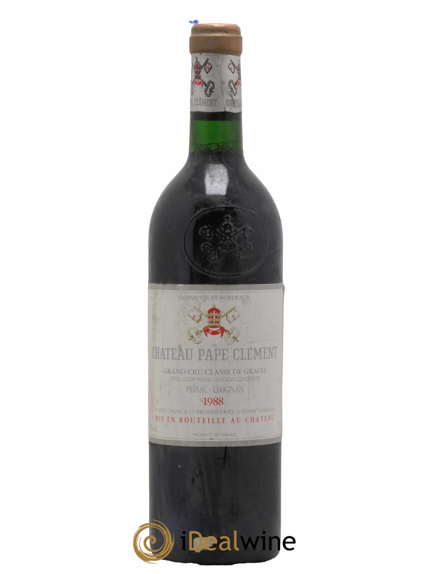 Château Pape Clément Cru Classé de Graves 1988 - Lot de 1 bouteille - 0