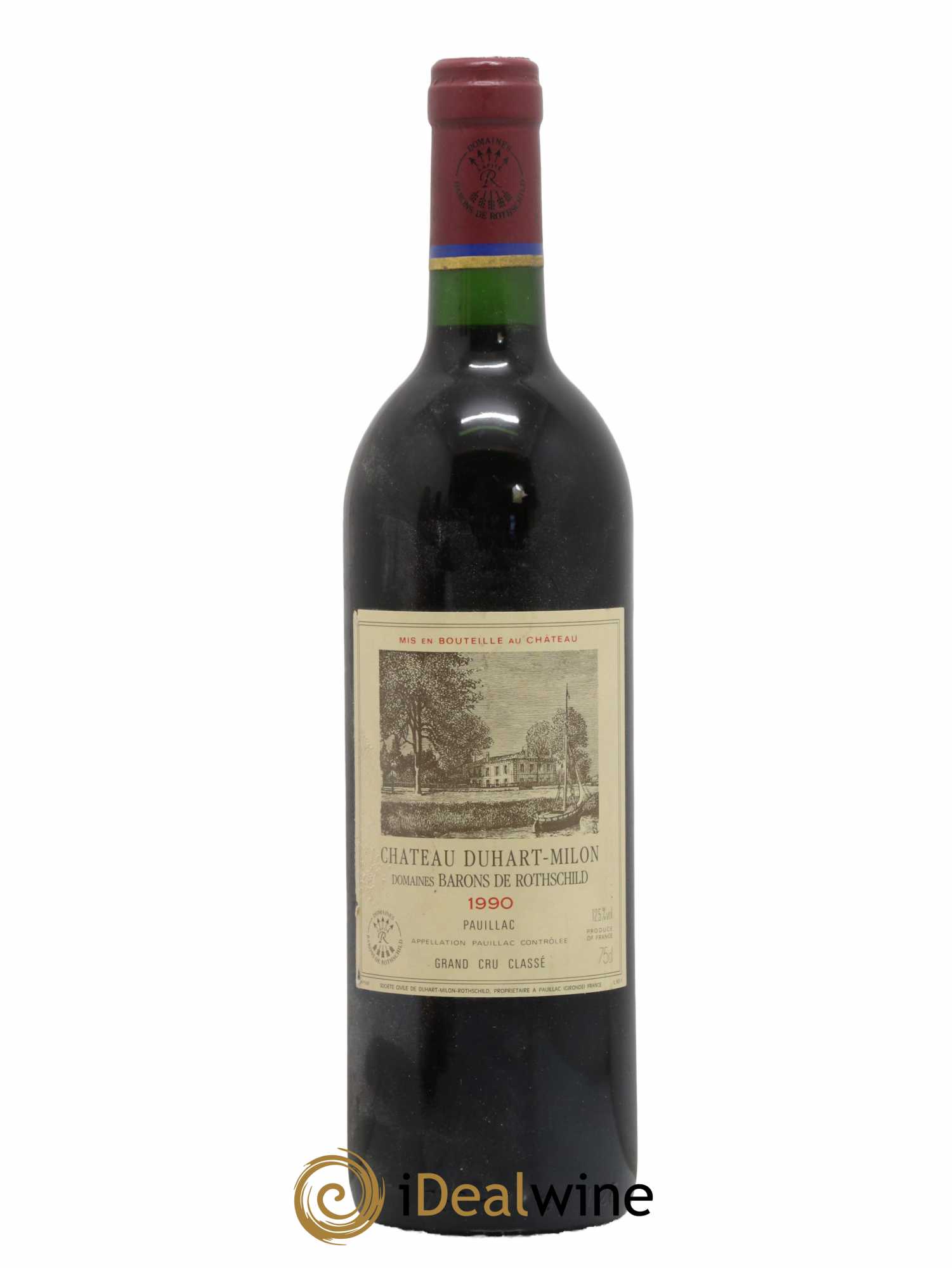 Château Duhart-Milon 4ème Grand Cru Classé 1990 - Lot de 1 bouteille - 0
