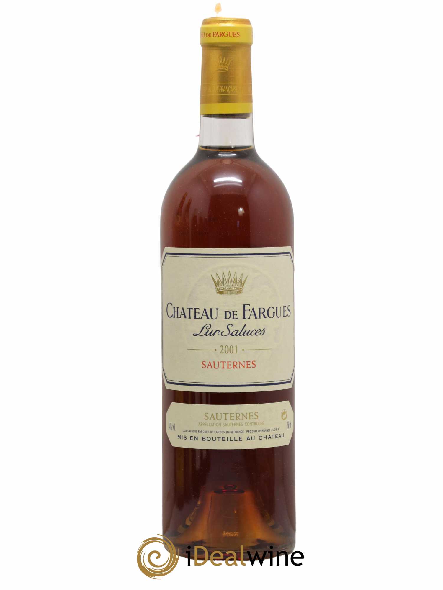 Château de Fargues 2001 - Posten von 1 Flasche - 0