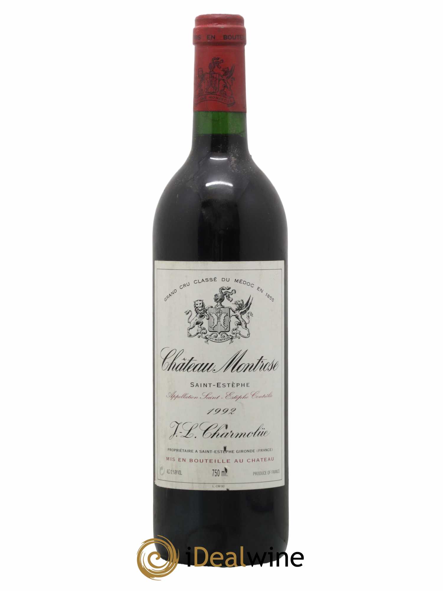 Château Montrose 2ème Grand Cru Classé 1992 - Lot de 1 bouteille - 0