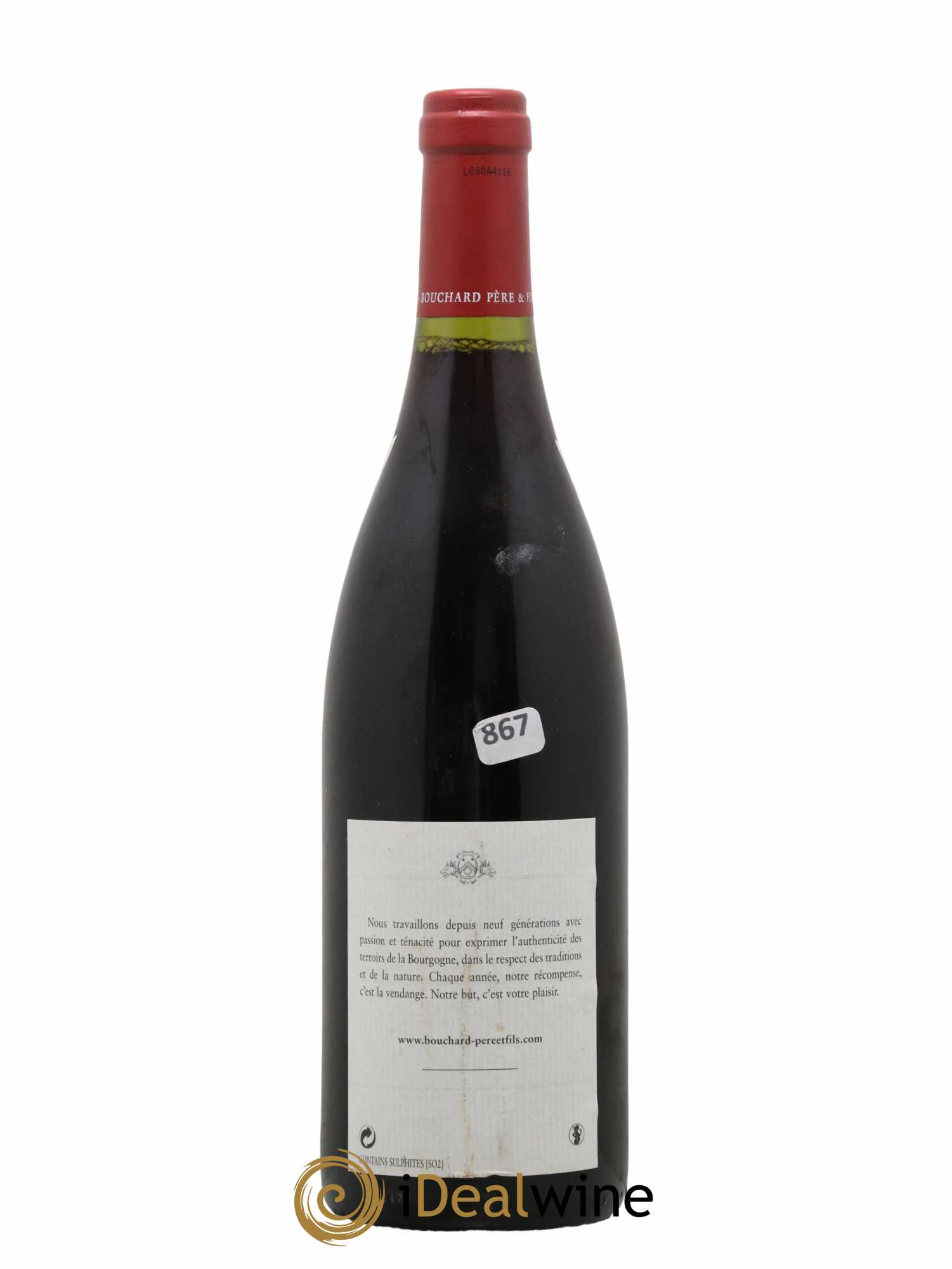 Chambertin Clos de Bèze Grand Cru Bouchard Père & Fils 2001 - Lot de 1 bouteille - 1