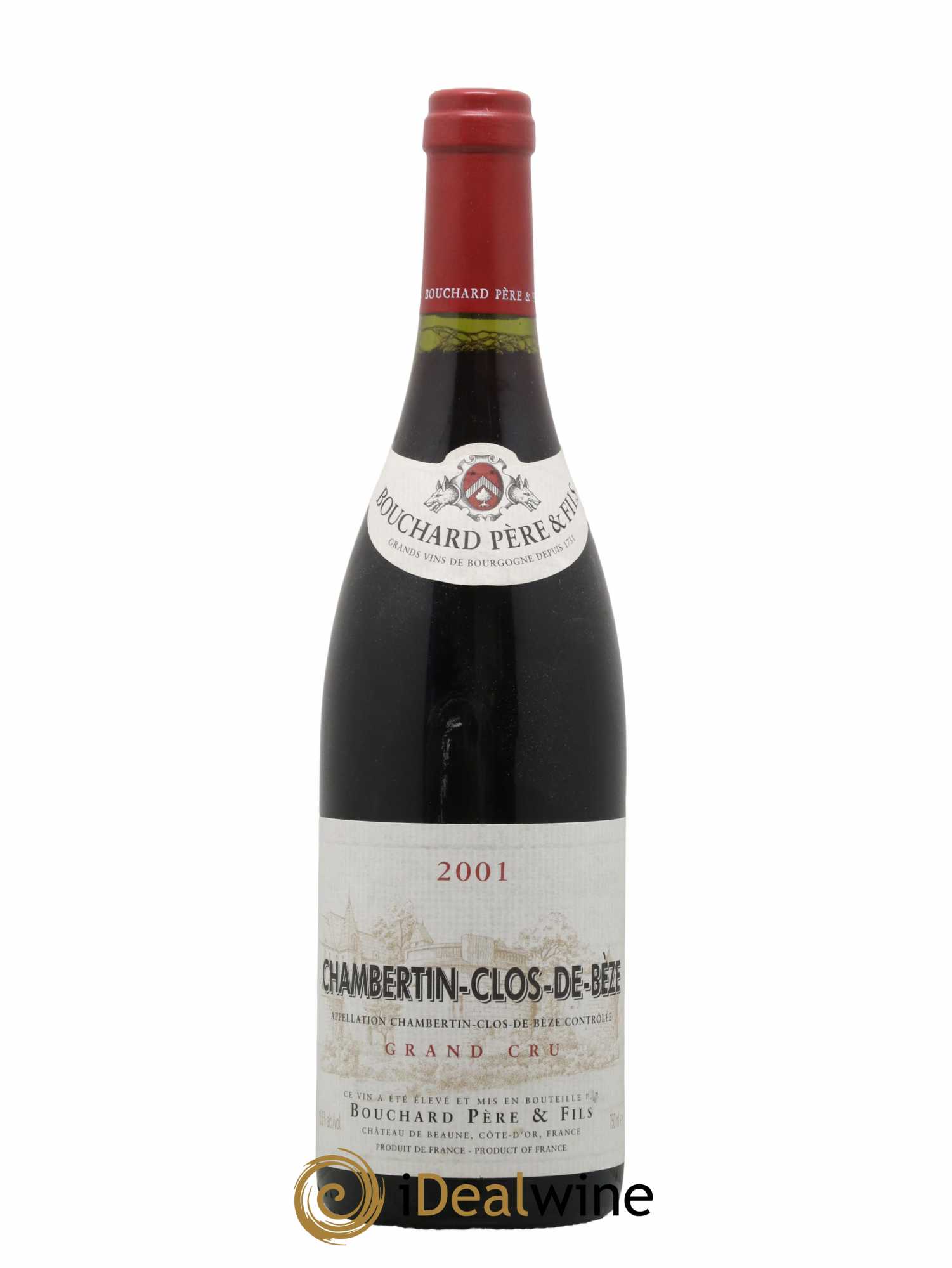 Chambertin Clos de Bèze Grand Cru Bouchard Père & Fils 2001 - Lot de 1 bouteille - 0