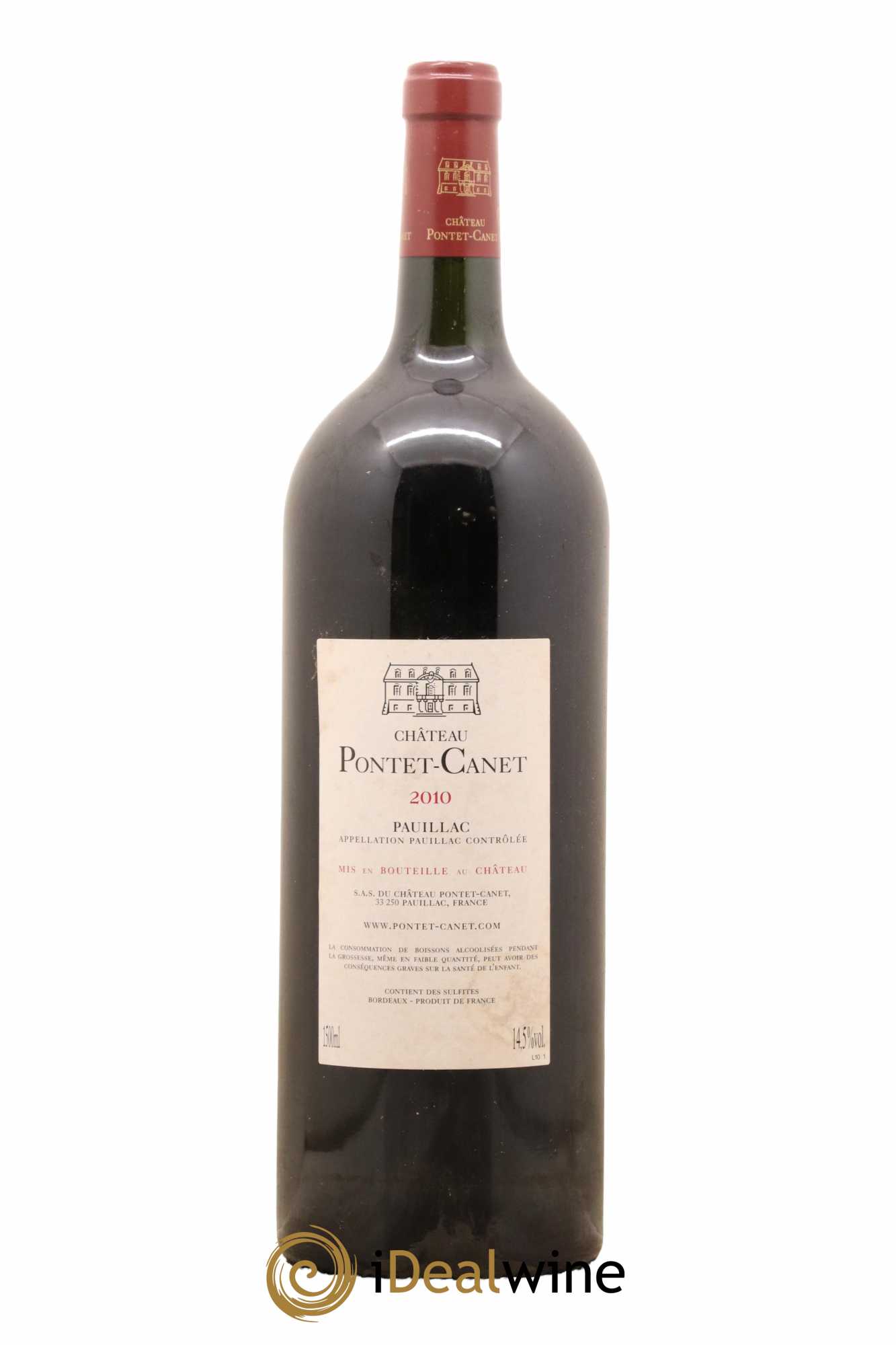 Château Pontet Canet 5ème Grand Cru Classé 2010 - Posten von 1 Magnum - 1