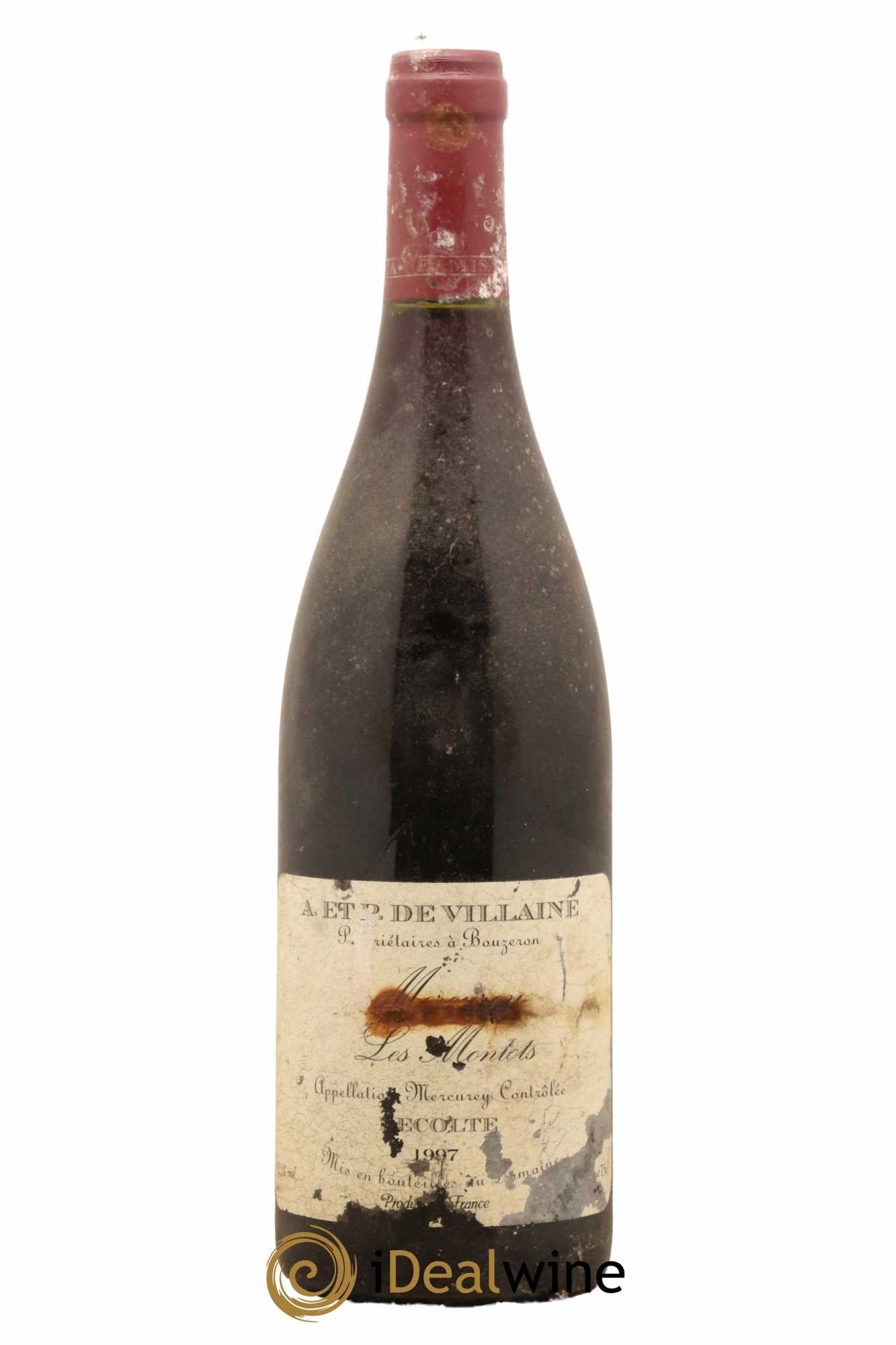 Mercurey Les Montots Domaine de Villaine 1997 - Lot de 1 bouteille - 0