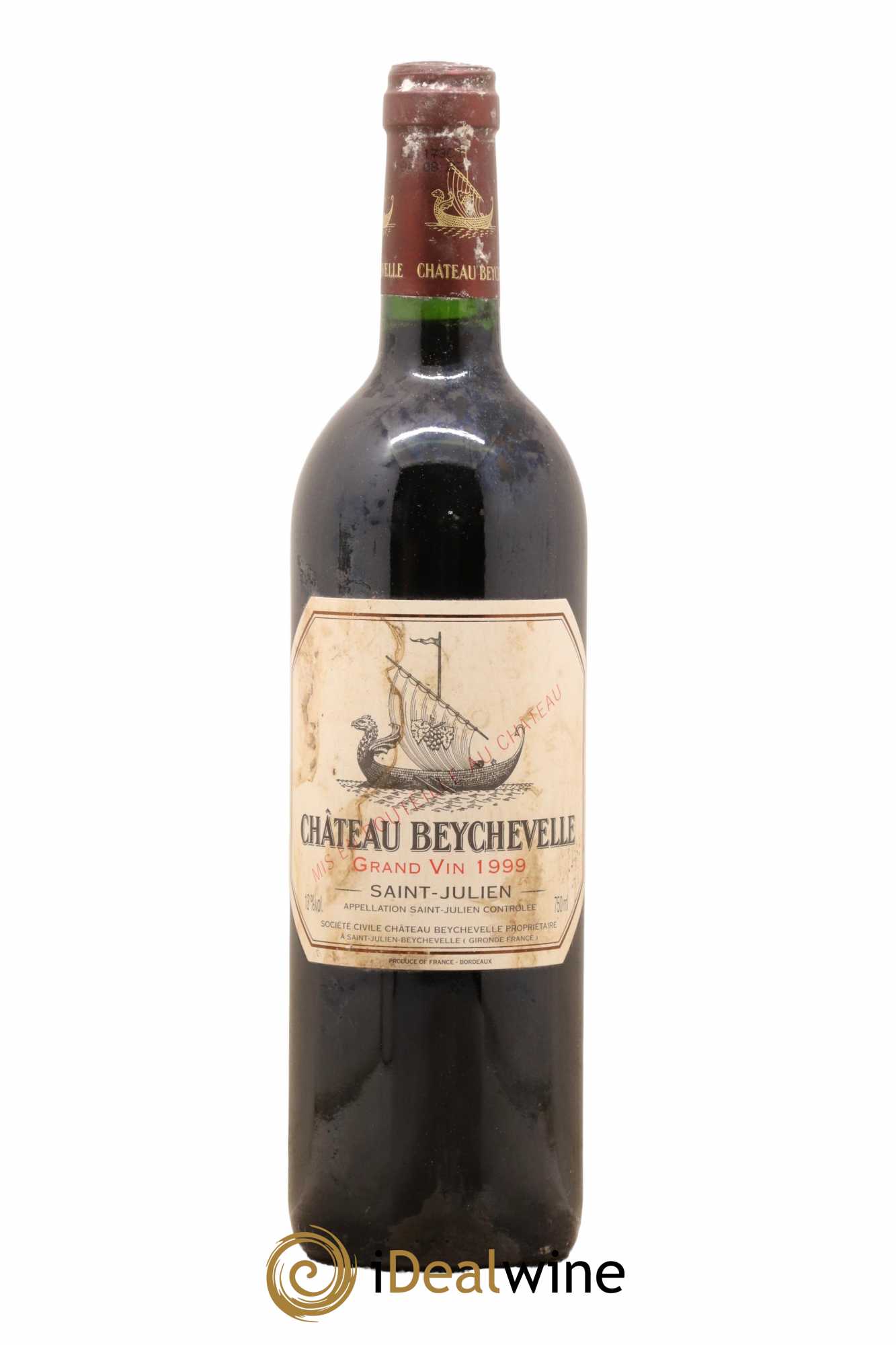 Château Beychevelle 4ème Grand Cru Classé 1999 - Lot de 1 bouteille - 0