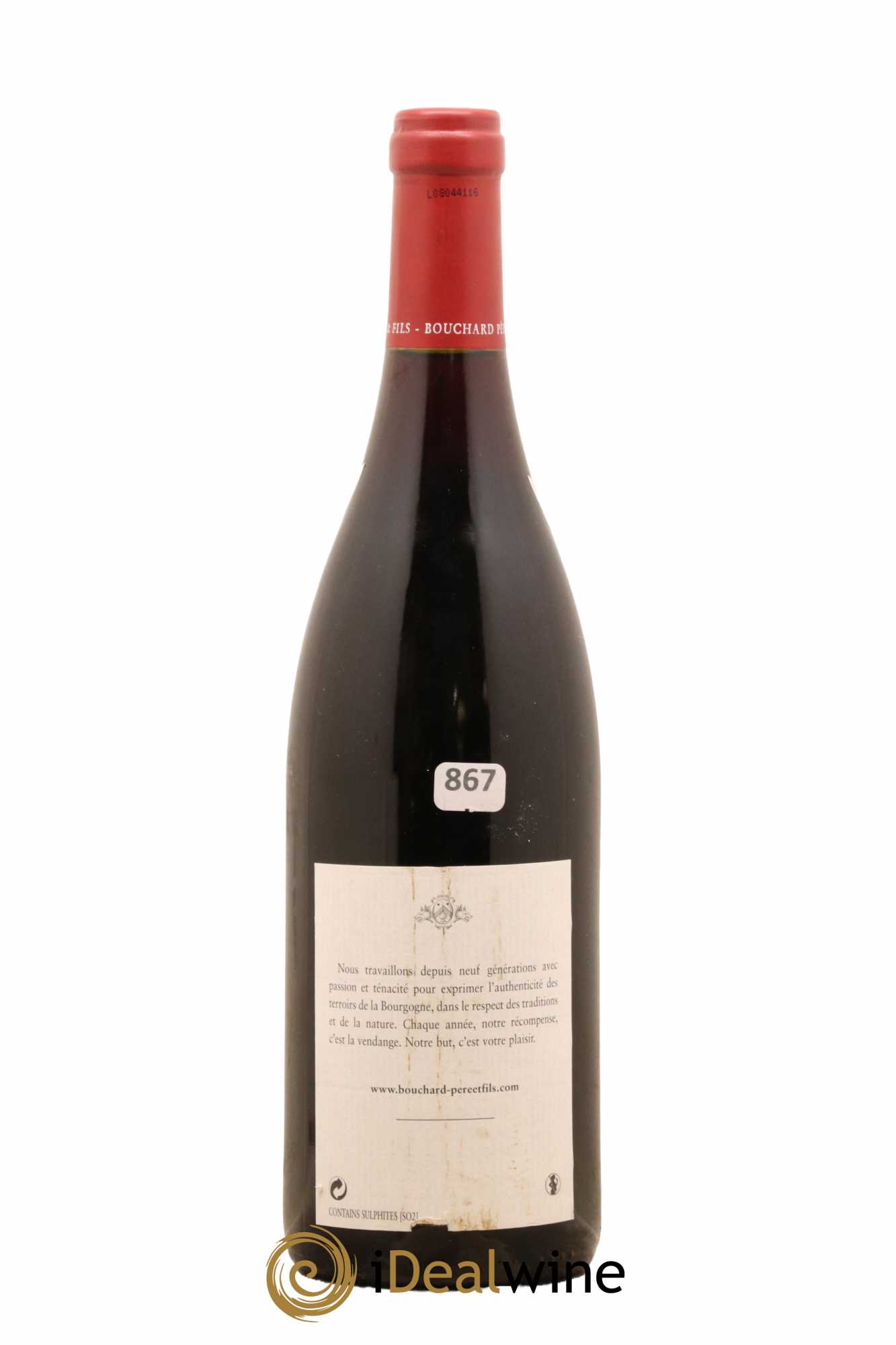 Chambertin Clos de Bèze Grand Cru Bouchard Père & Fils  2001 - Lot of 1 bottle - 1