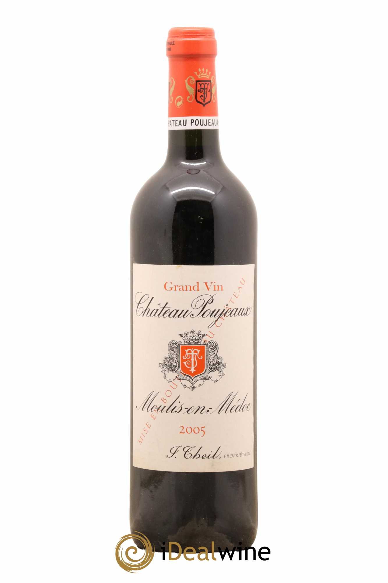 Château Poujeaux 2005 - Lot de 1 bouteille - 0