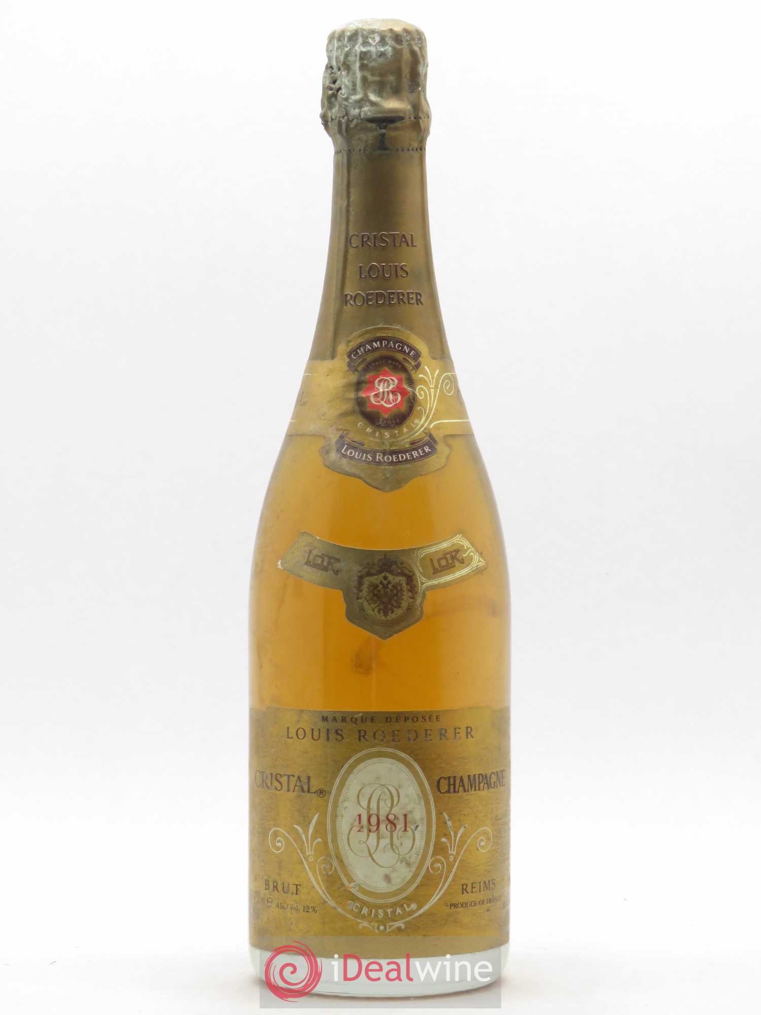 Cristal Louis Roederer 1981 - Lot de 1 bouteille - 0