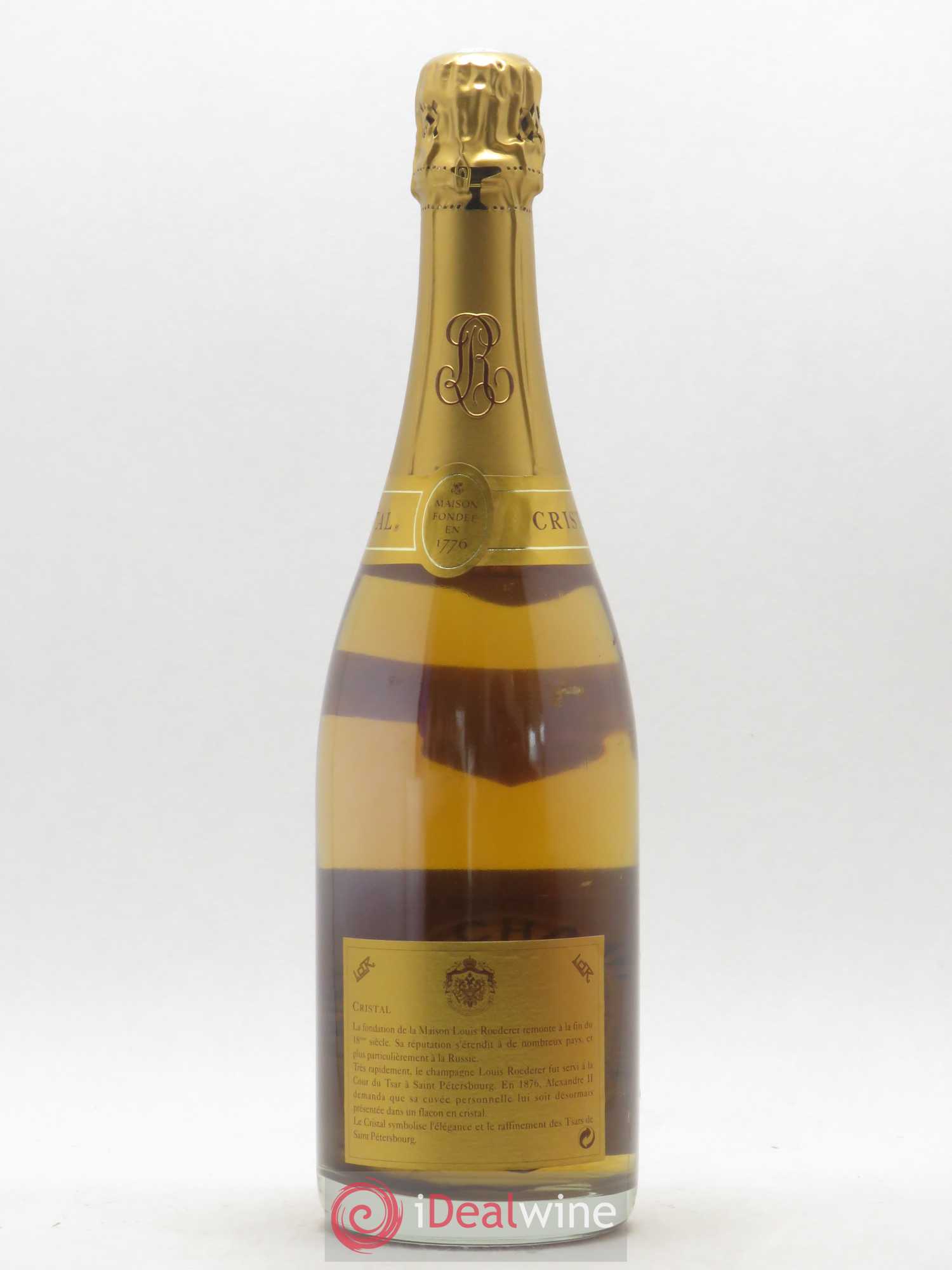 Cristal Louis Roederer 1985 - Lot de 1 bouteille - 1