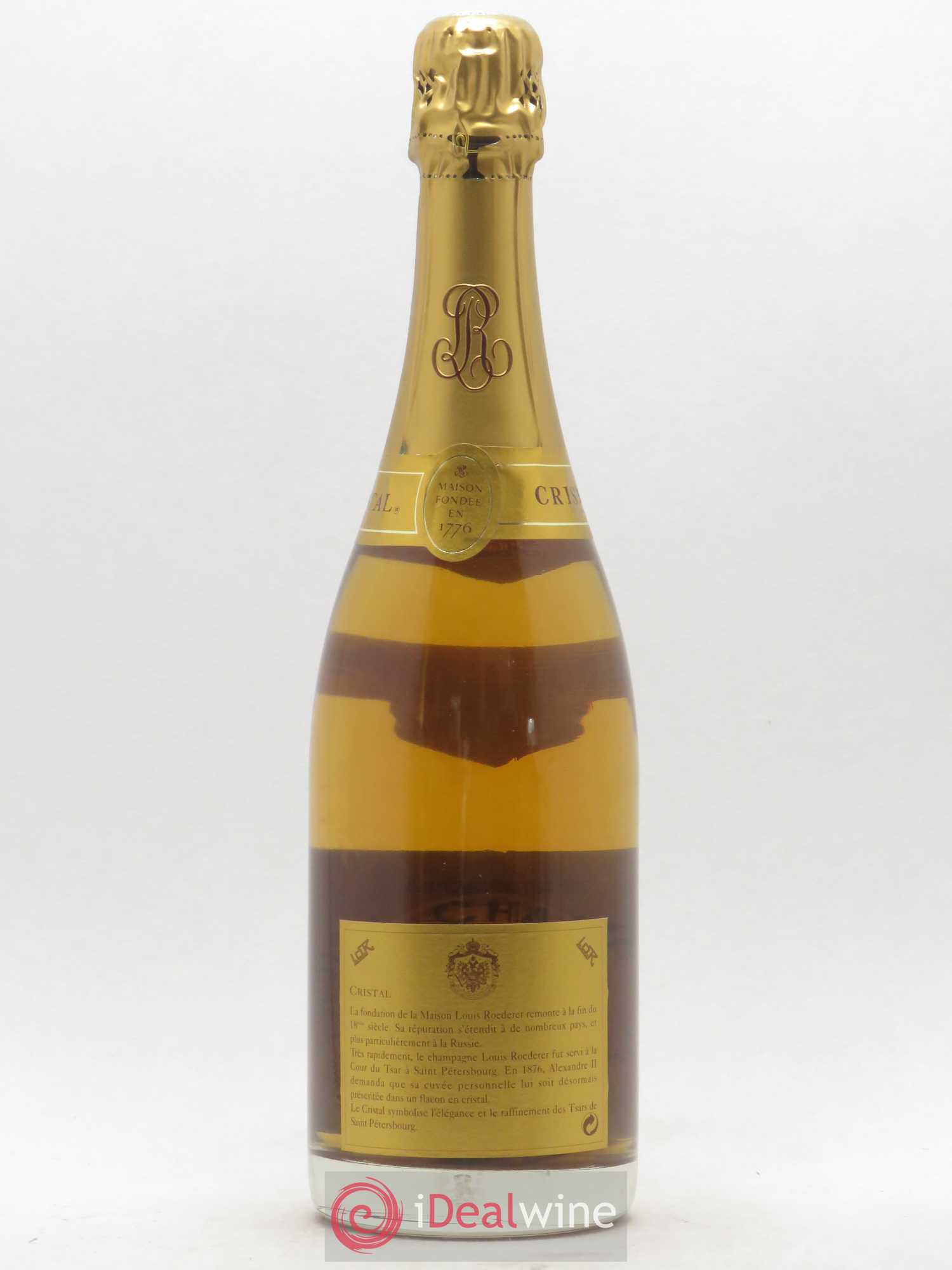 Cristal Louis Roederer 1989 - Lot de 1 bouteille - 1