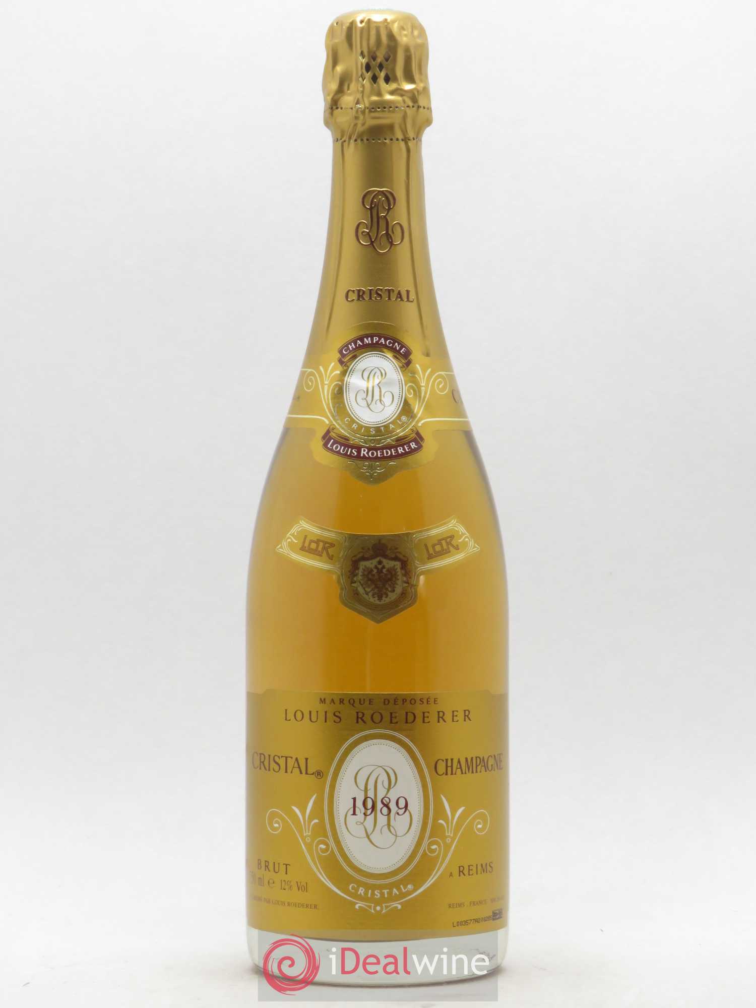 Cristal Louis Roederer 1989 - Lot de 1 bouteille - 0