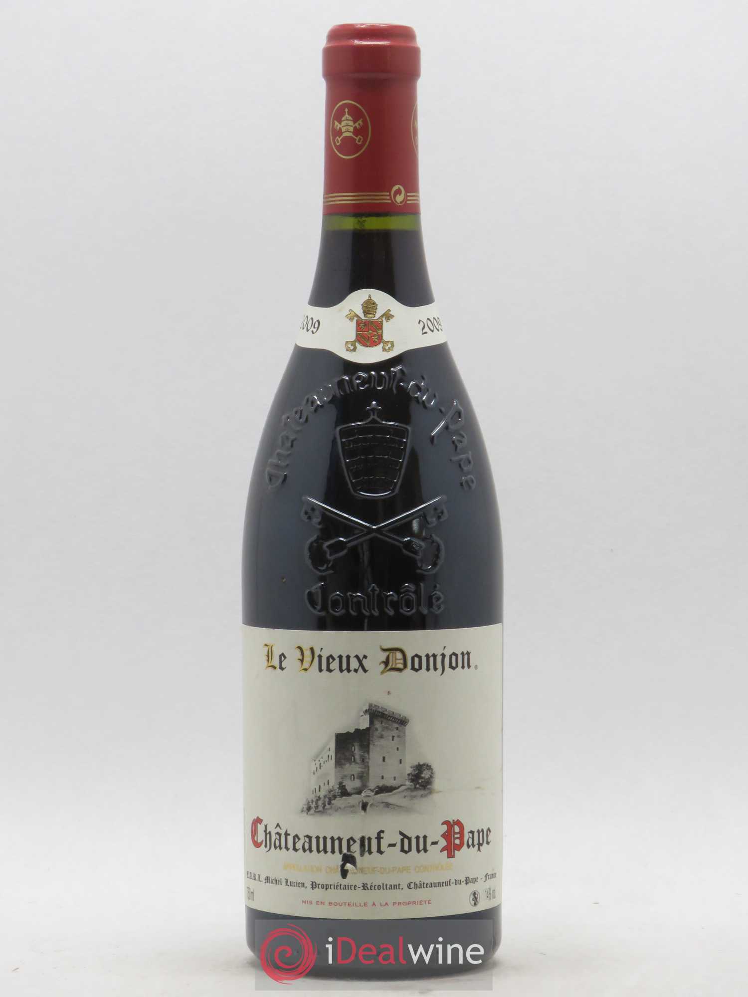 Châteauneuf-du-Pape Le Vieux Donjon Michel Lucien 2009 - Lot de 1 bouteille - 0