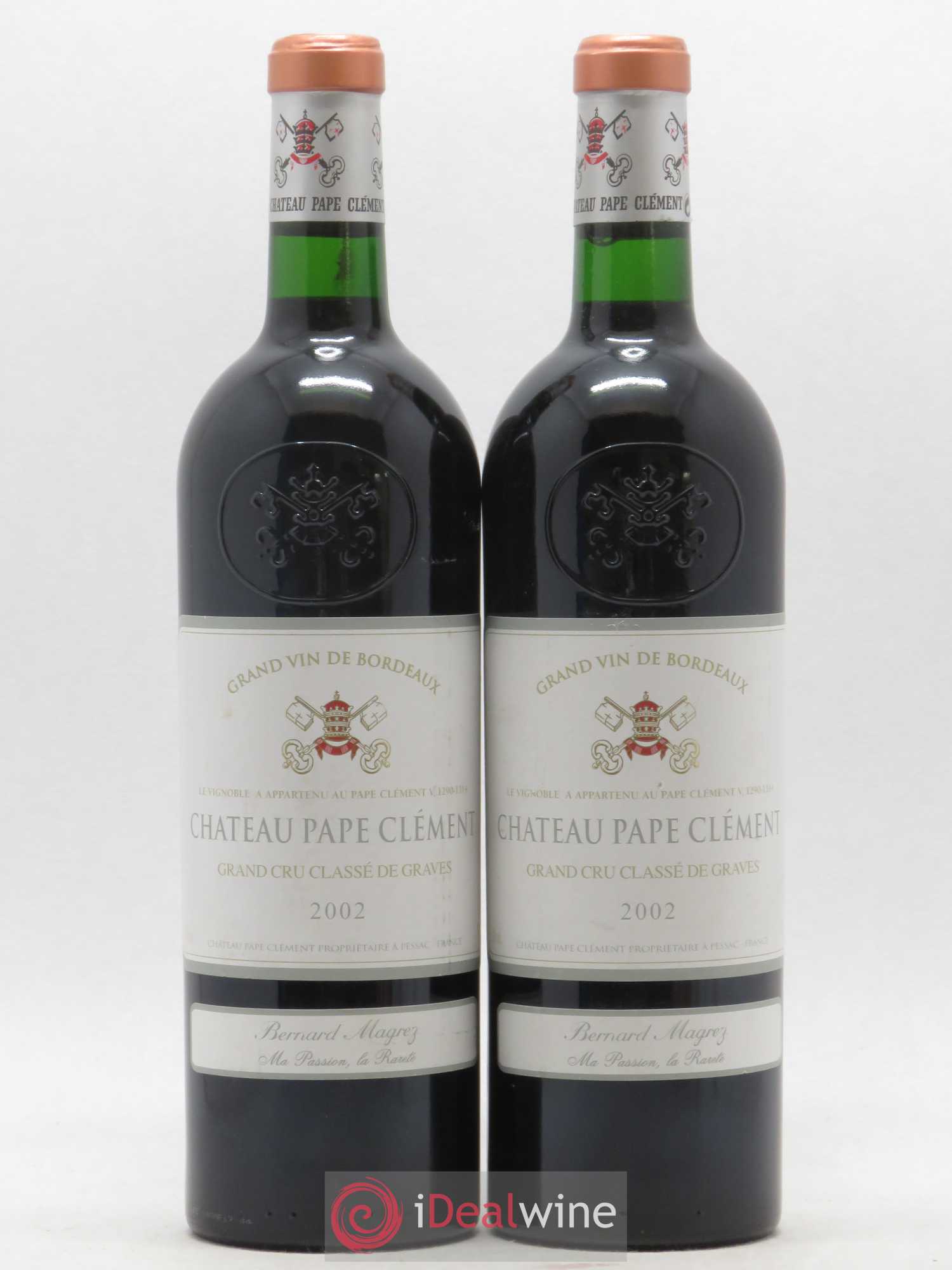 Château Pape Clément Cru Classé de Graves 2002 - Lot de 2 bouteilles - 0
