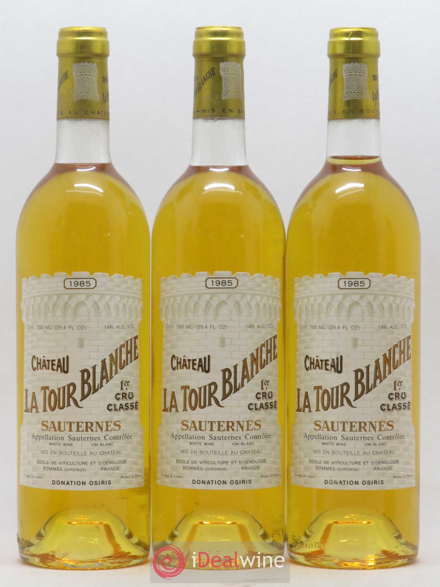 Château la Tour Blanche 1er Grand Cru Classé 1985 - Lotto di 6 bottiglie - 2