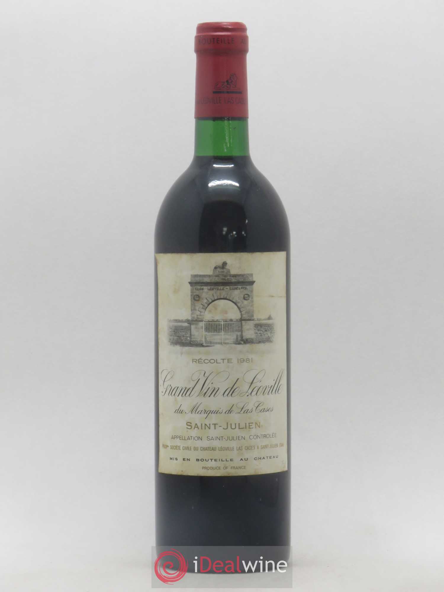 Château Léoville Las Cases 2ème Grand Cru Classé 1981 - Lot de 1 bouteille - 0