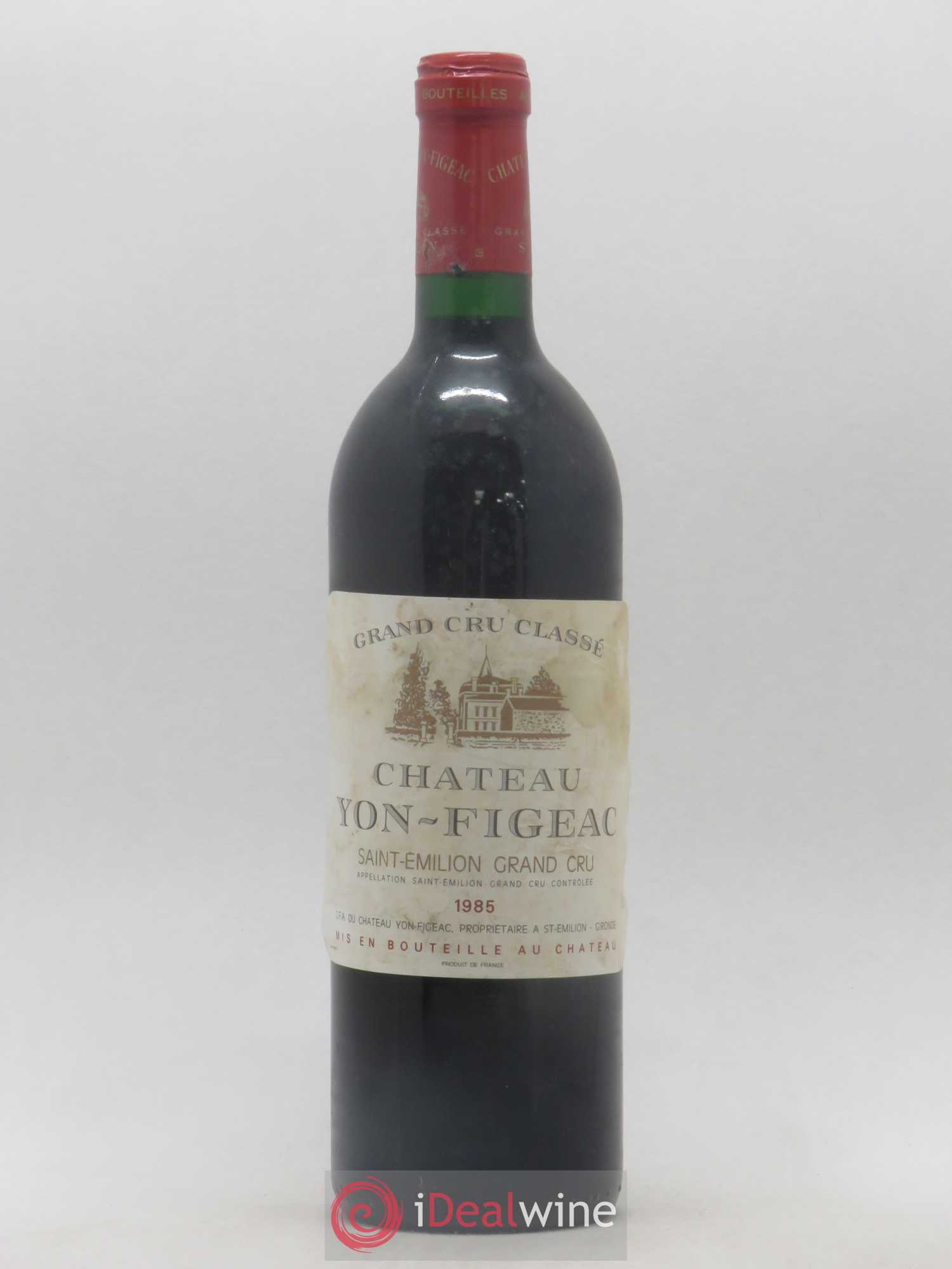 Château Yon Figeac Grand Cru Classé 1985 - Lot de 1 bouteille - 0