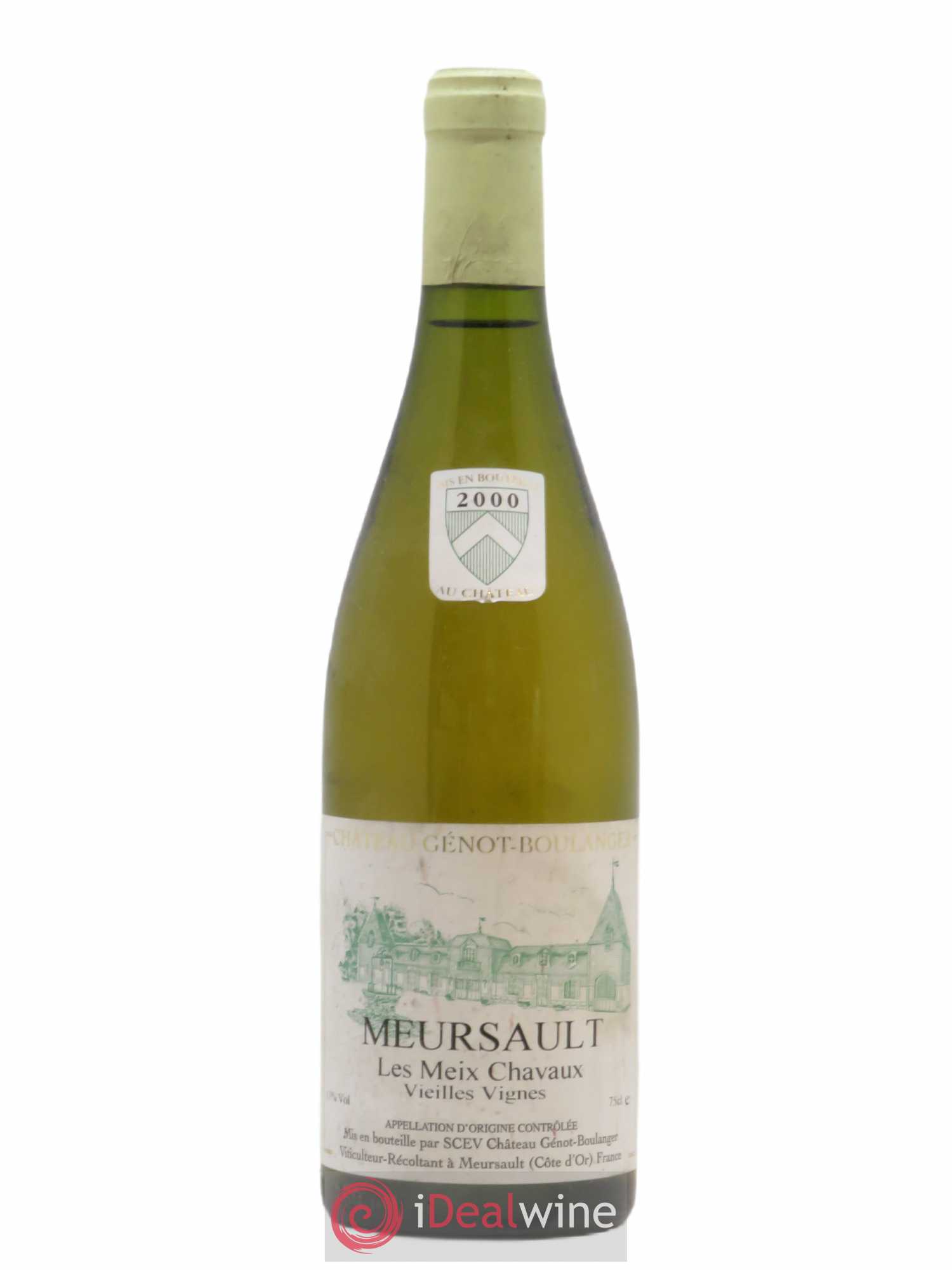 Meursault Les Meix Chavaux Génot-Boulanger (Domaine) 2000 - Posten von 1 Flasche - 0