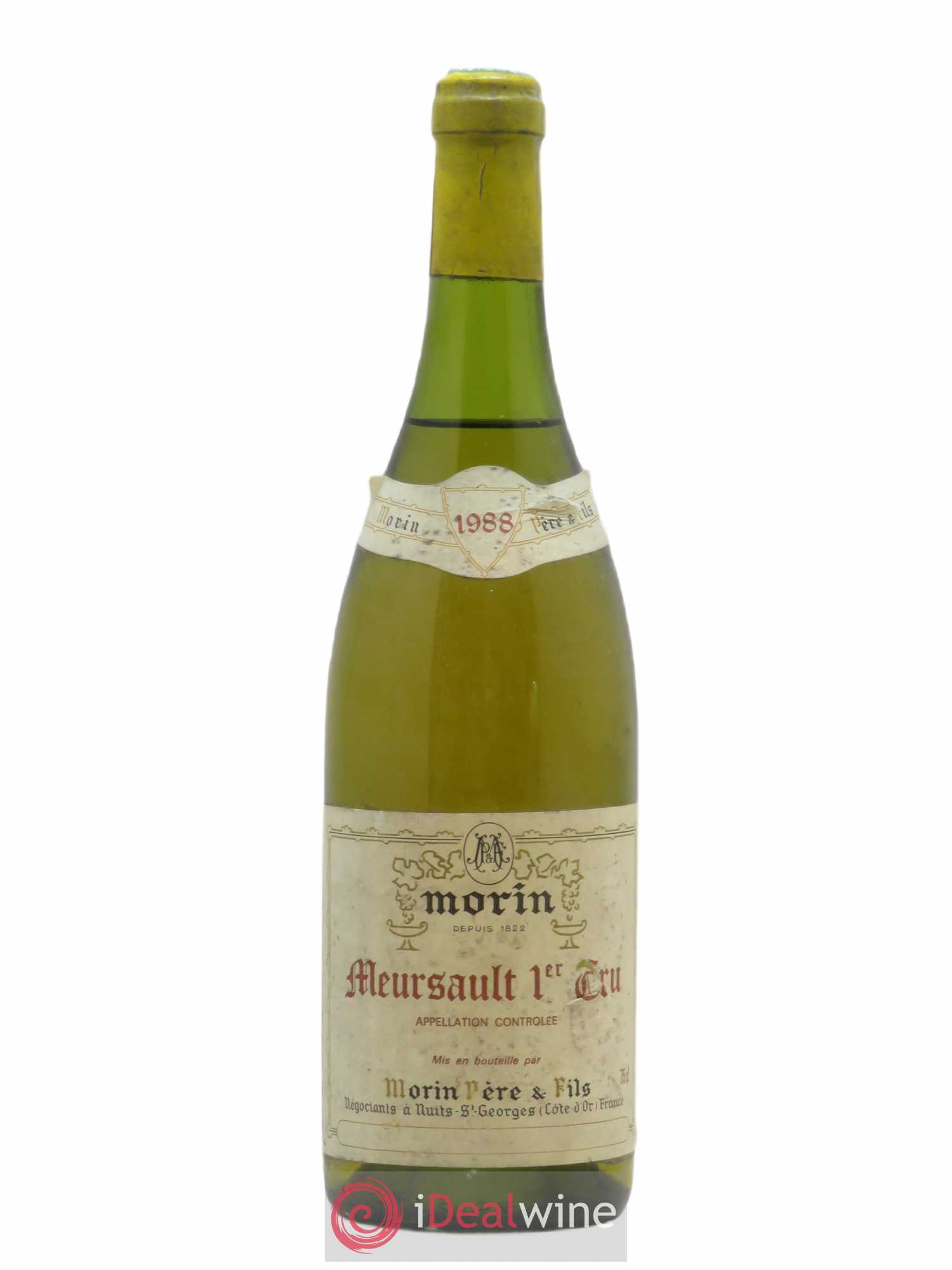 Meursault 1er Cru Morin P&F 1988 - Lot de 1 bouteille - 0
