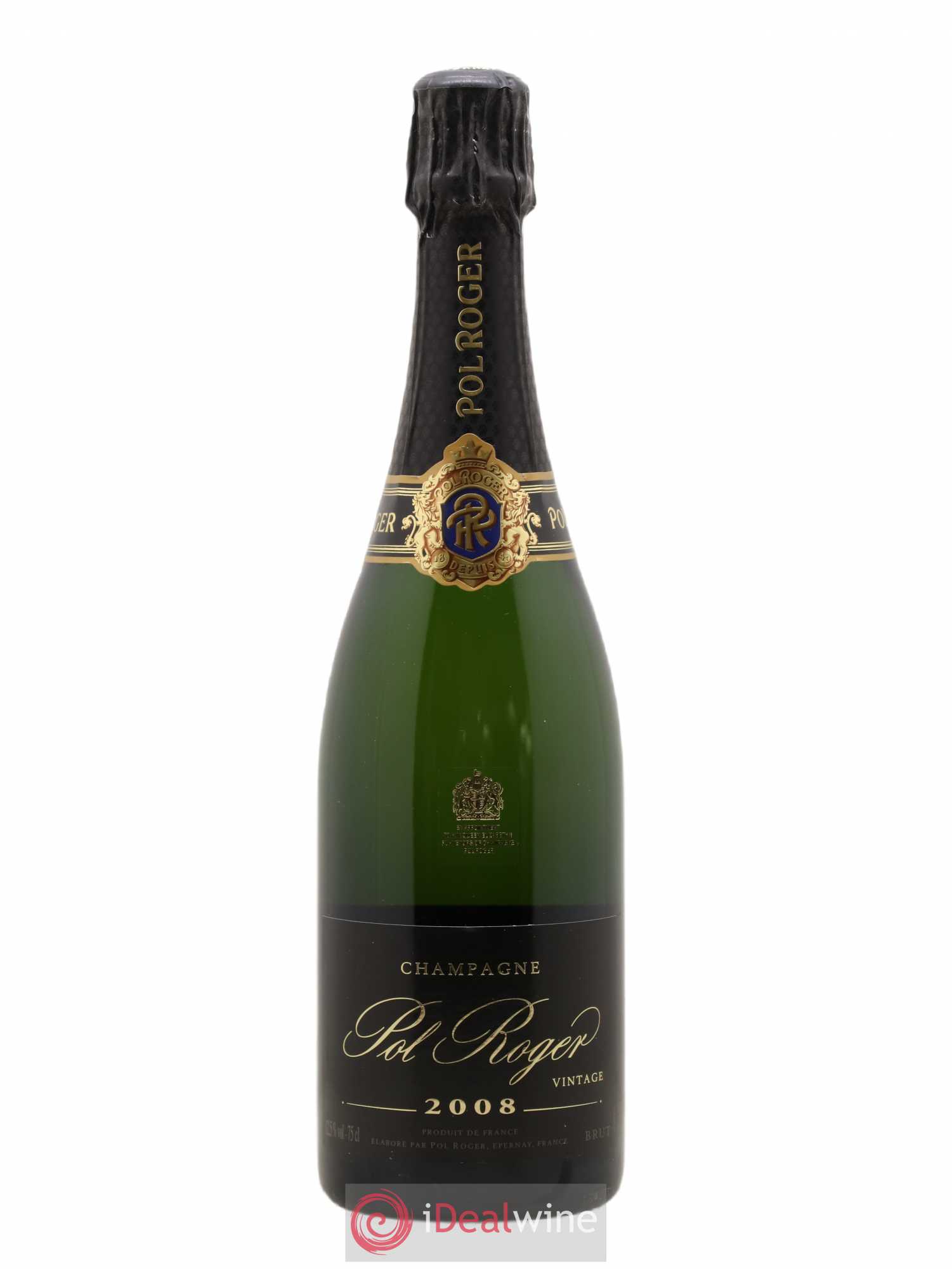 Brut Vintage Pol Roger 2008 - Lot de 1 bouteille - 0