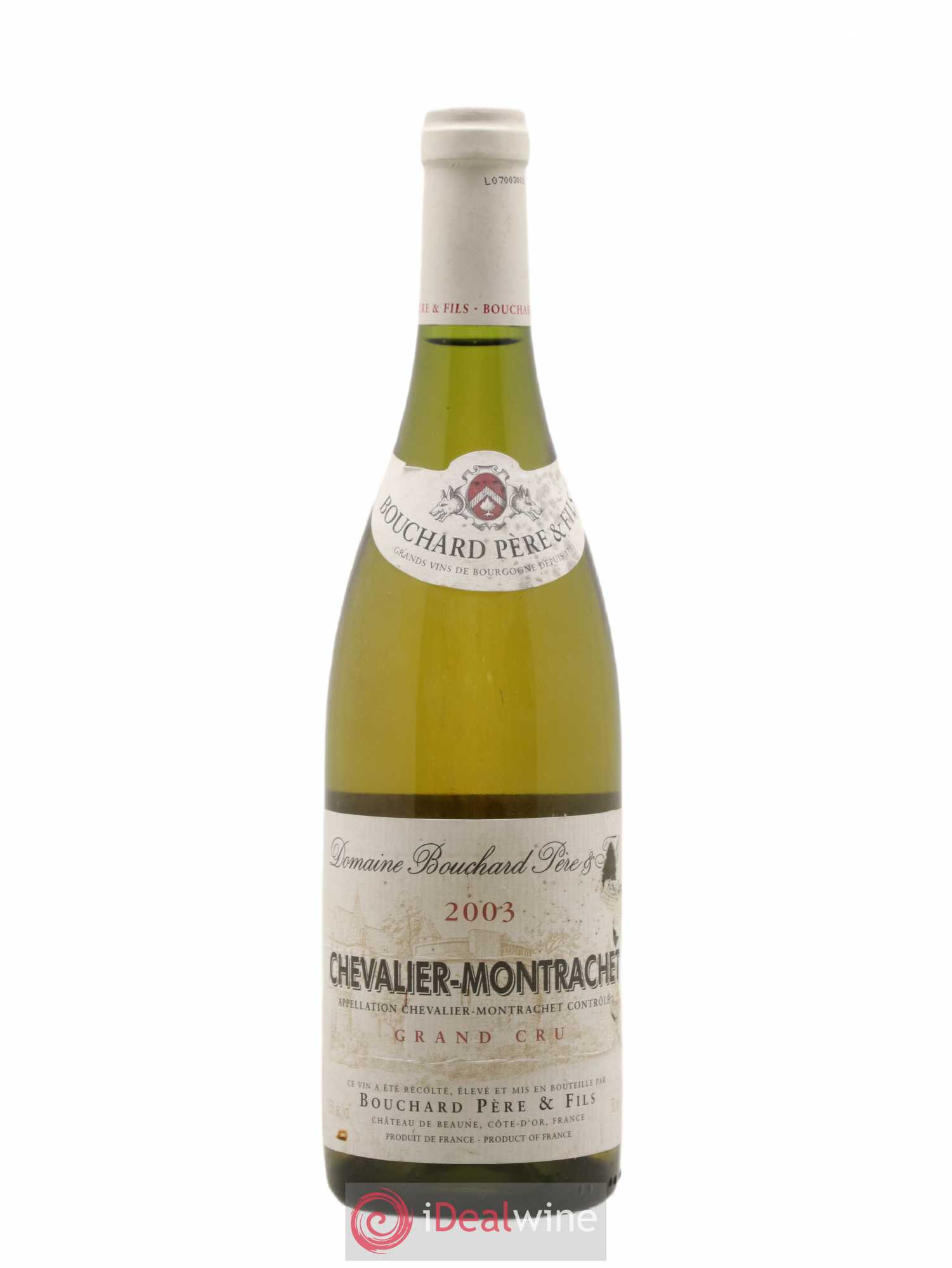 Chevalier-Montrachet Grand Cru Bouchard Père & Fils 2003 - Lot de 1 bouteille - 0