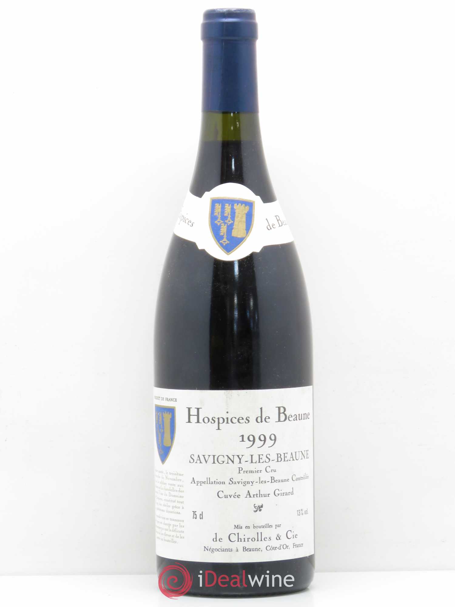 Savigny-lès-Beaune 1er Cru Cuvée Arthur Girard Hospices de Beaune 1999 - Posten von 1 Flasche - 0