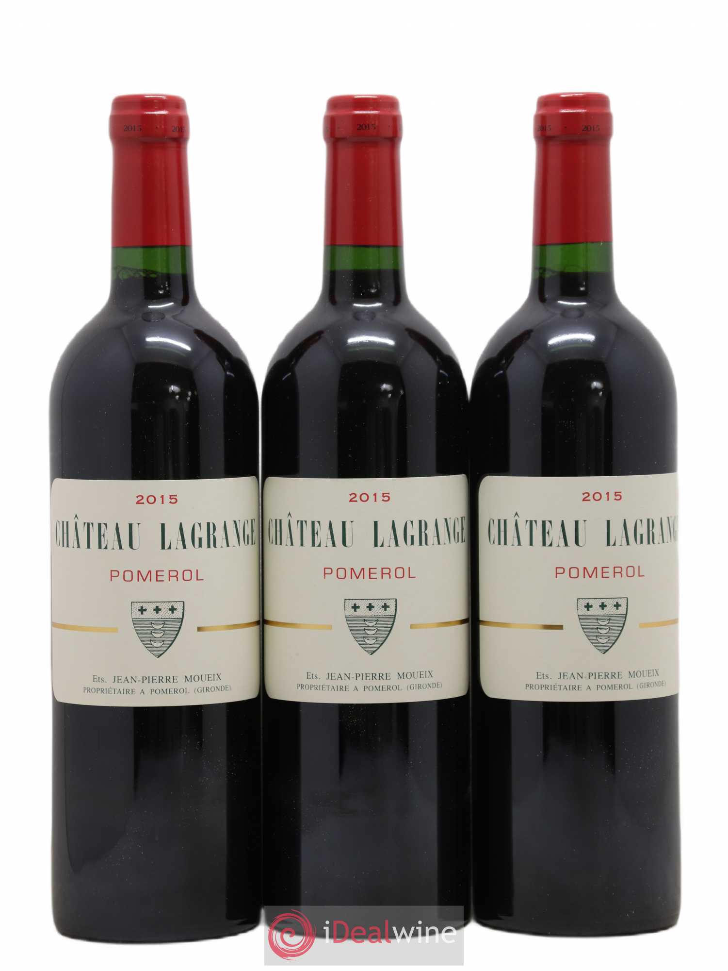 Château Lagrange à Pomerol 2015 - Lot de 3 bouteilles - 0