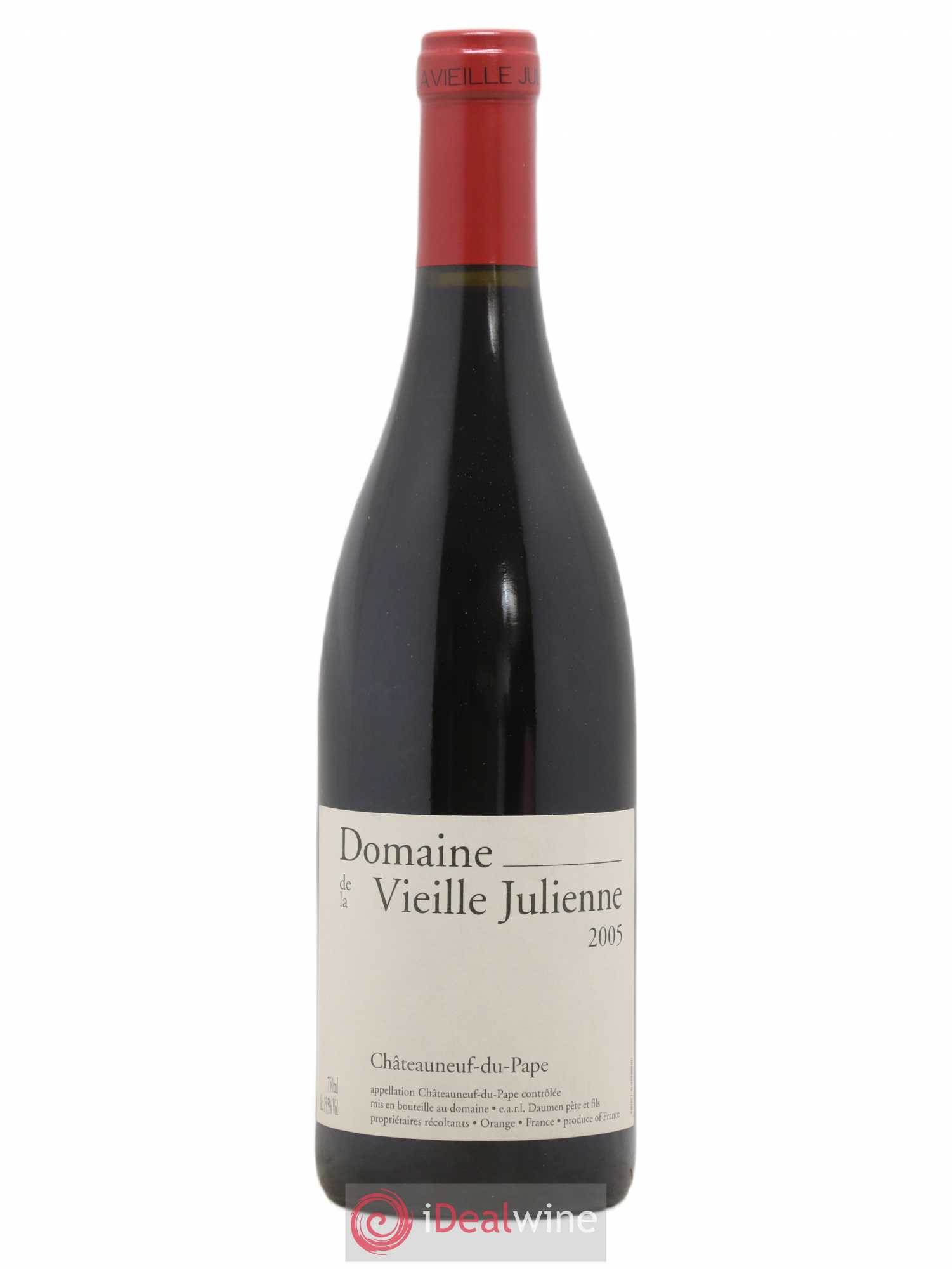 Châteauneuf-du-Pape Vieille Julienne (Domaine de la) Jean-Paul Daumen 2005 - Lot de 1 bouteille - 0