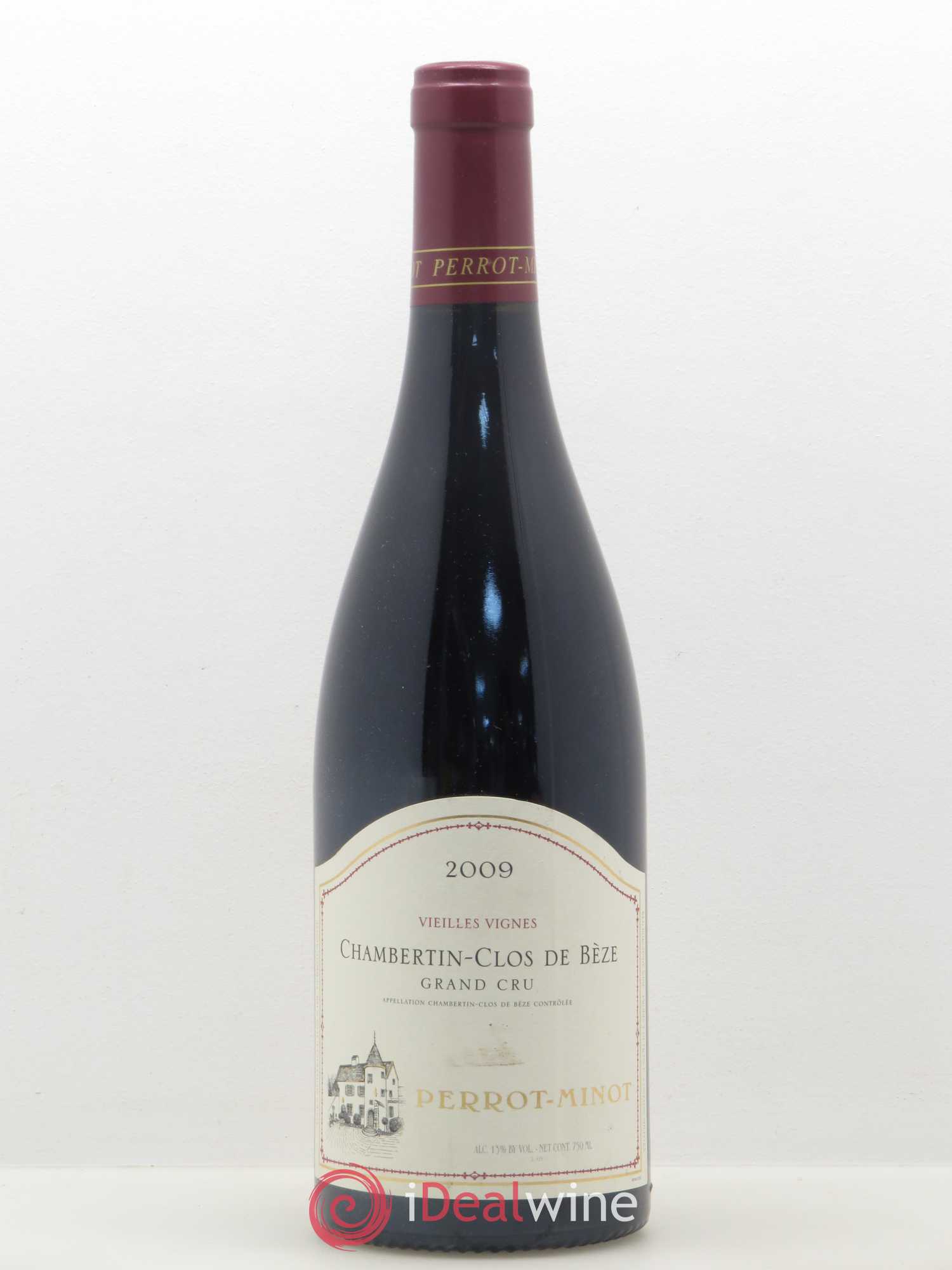 Chambertin Clos de Bèze Grand Cru Vieilles vignes Perrot-Minot 2009 - Lot de 1 bouteille - 0
