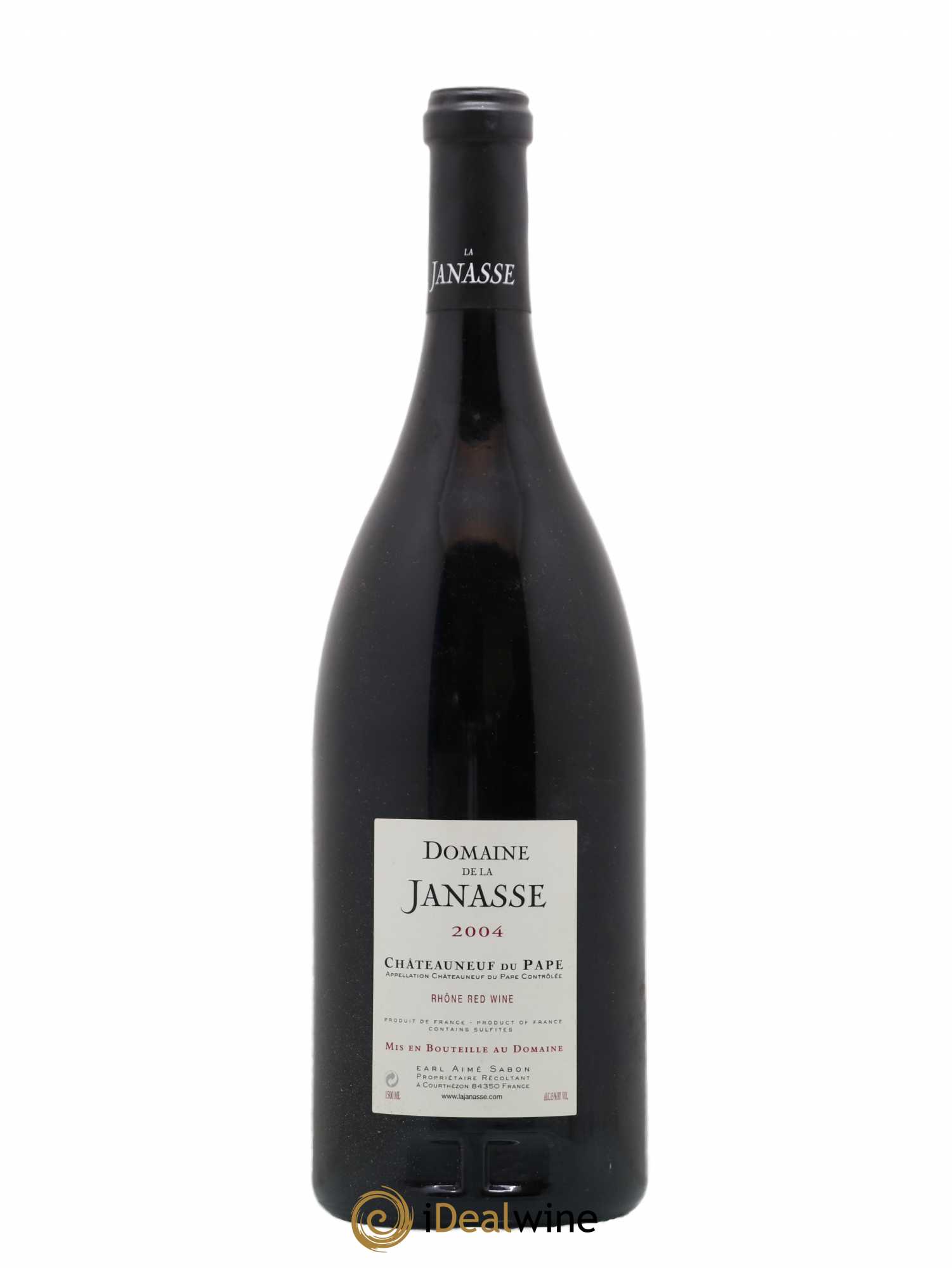 Châteauneuf-du-Pape Cuvée Vieilles Vignes La Janasse (Domaine de) 2004 - Lot de 1 magnum - 1