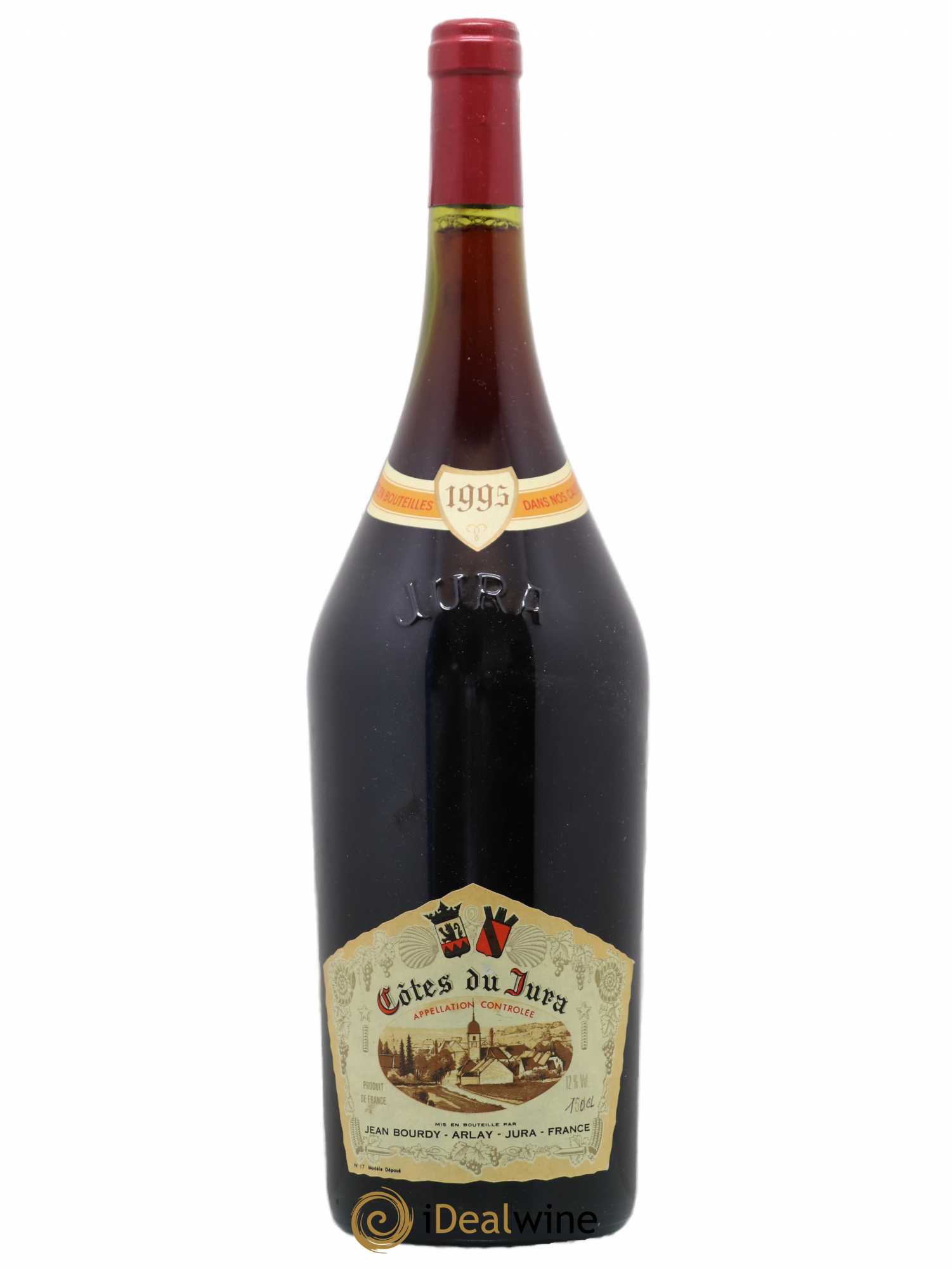 Côtes du Jura Jean Bourdy 1995 - Posten von 1 Magnum - 0