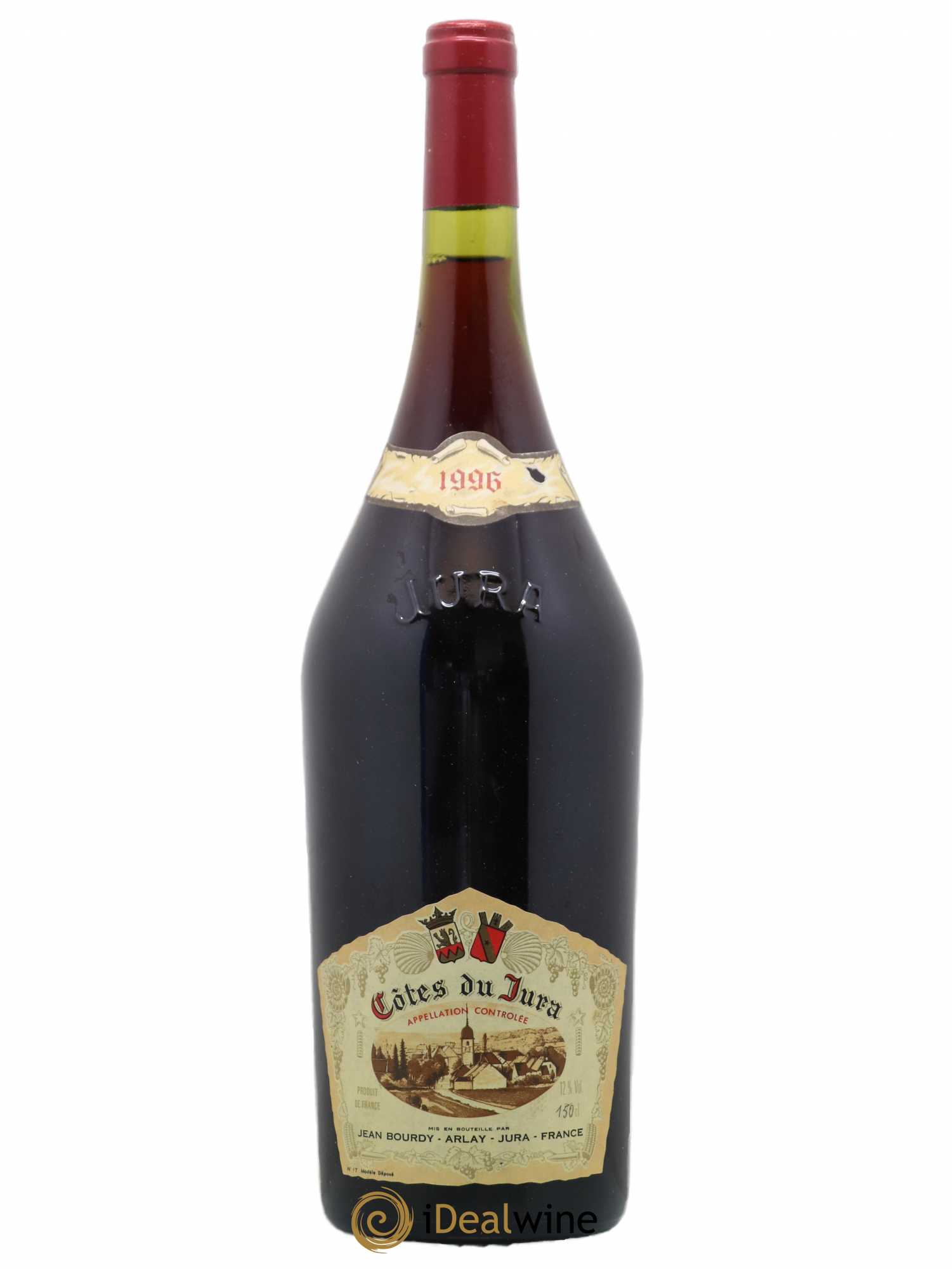 Côtes du Jura Jean Bourdy 1996 - Posten von 1 Magnum - 0