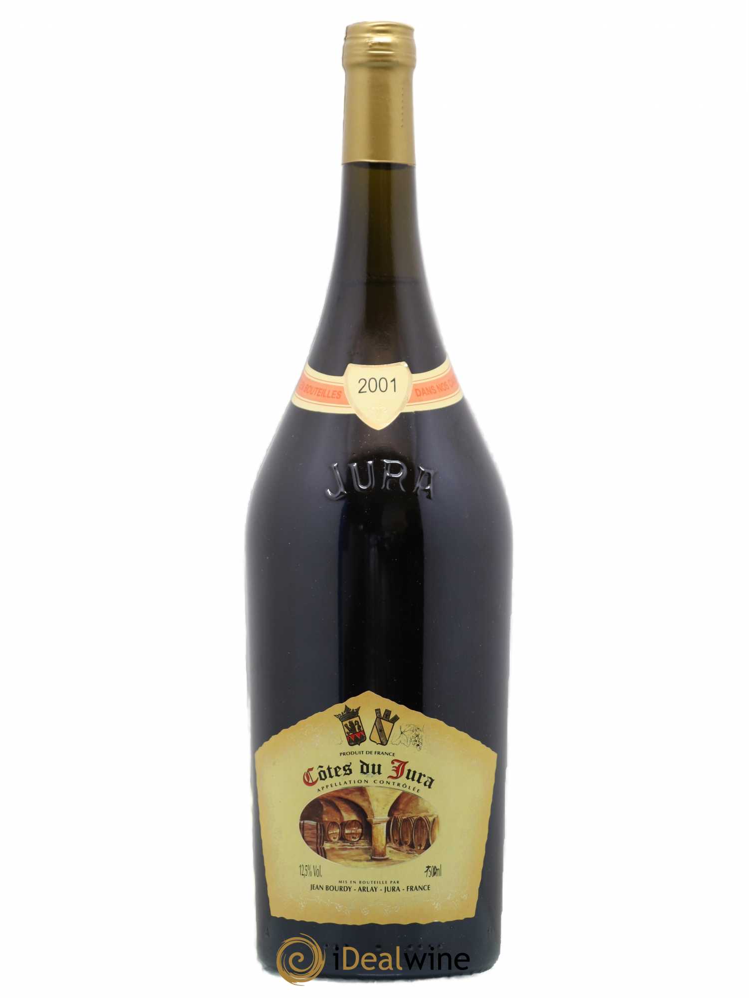 Côtes du Jura Jean Bourdy 2001 - Posten von 1 Magnum - 0