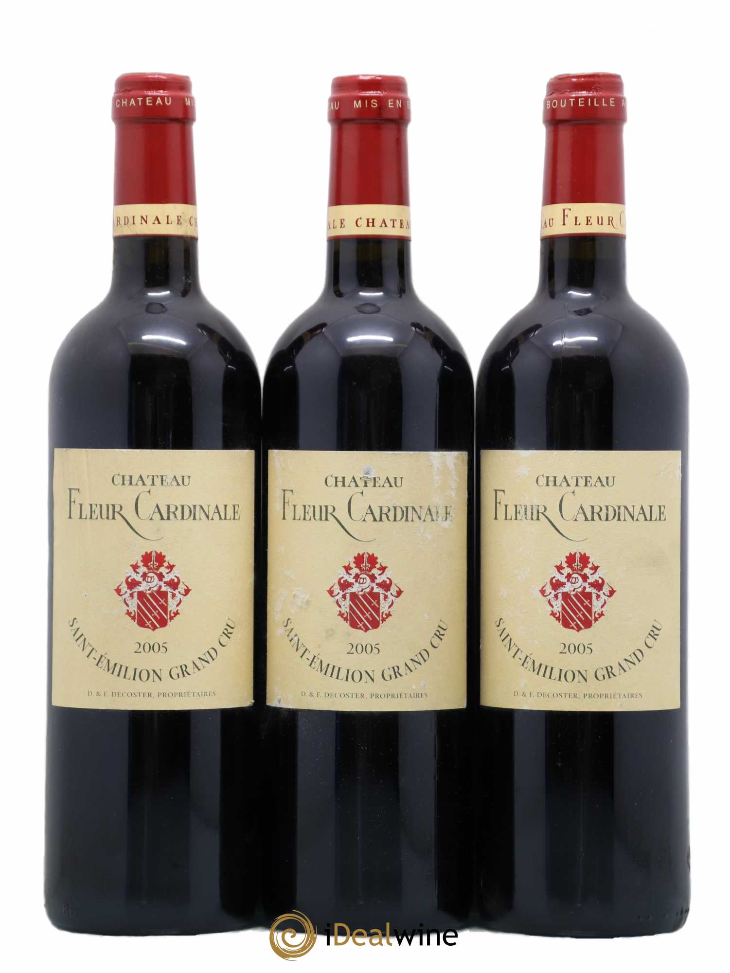 Château Fleur Cardinale Grand Cru Classé 2005 - Lot de 3 bouteilles - 0