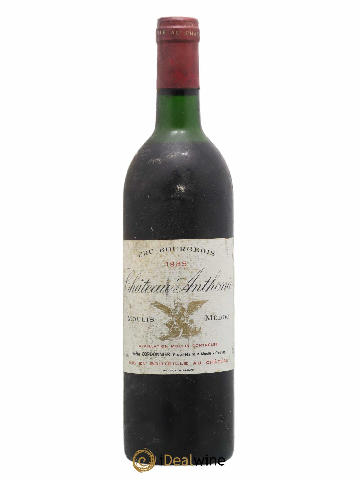 Château Anthonic Cru Bourgeois 1985 - Lot de 1 bouteille - 0