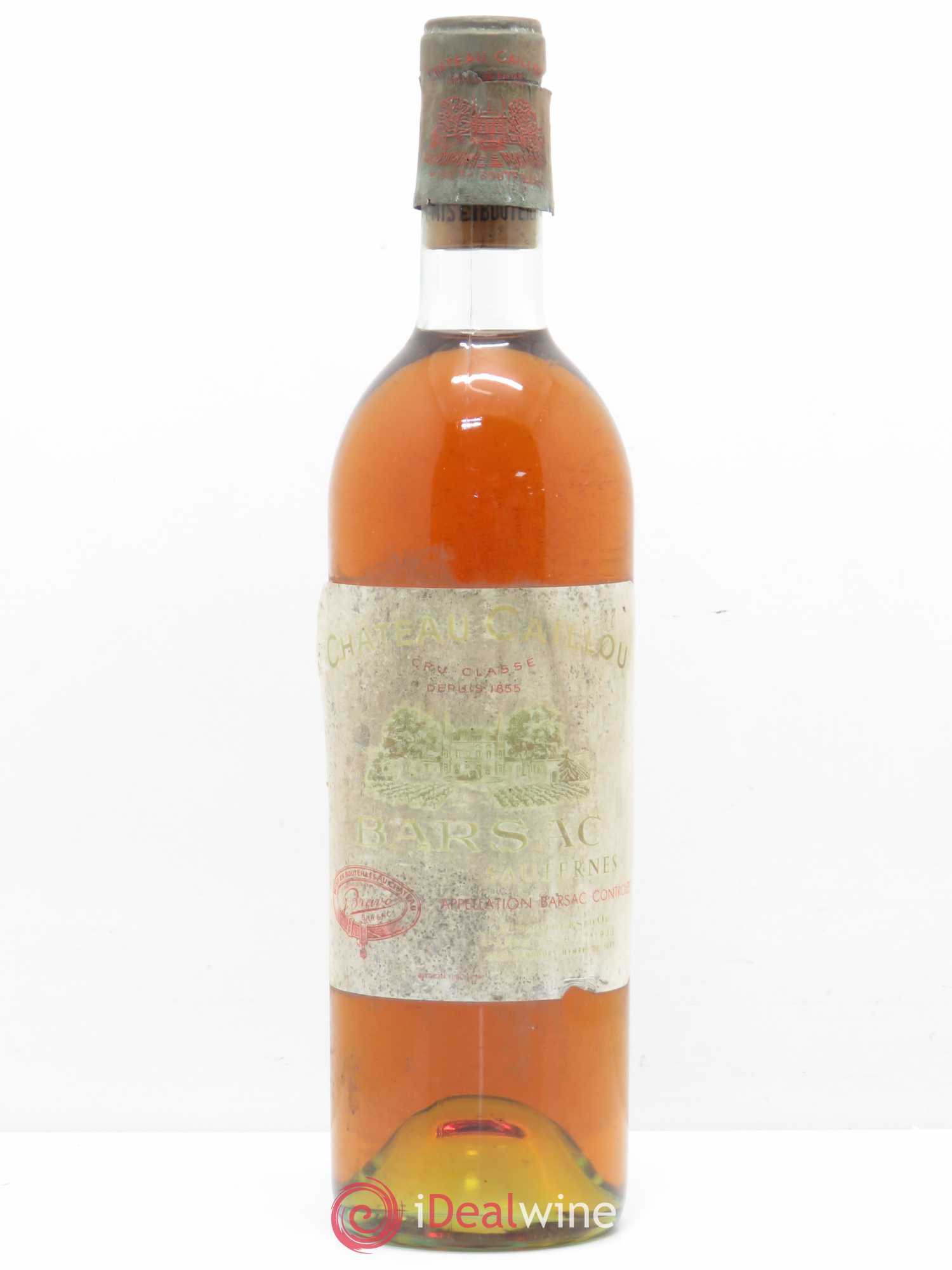 Château Caillou 2ème Grand Cru Classé 1970 - Lotto di 1 bottiglia - 0