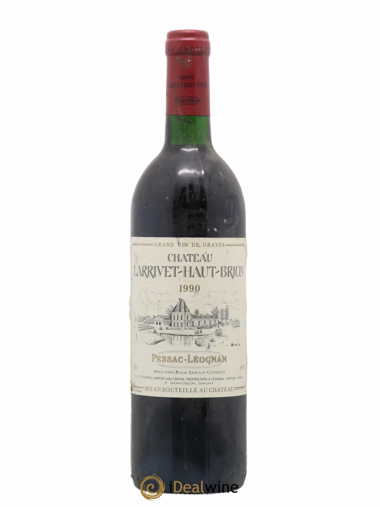 Château Larrivet Haut-Brion 1990 - Lot de 1 bouteille - 0
