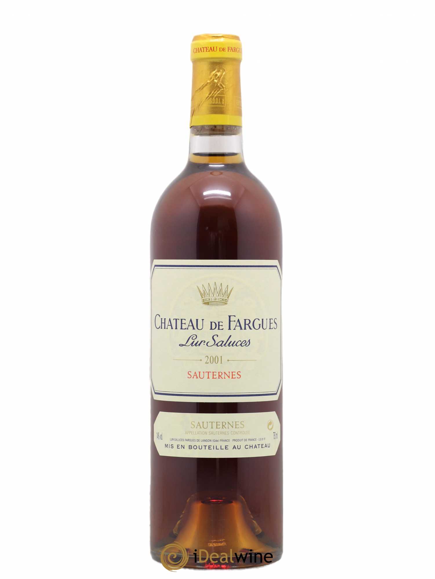 Château de Fargues 2001 - Posten von 1 Flasche - 0