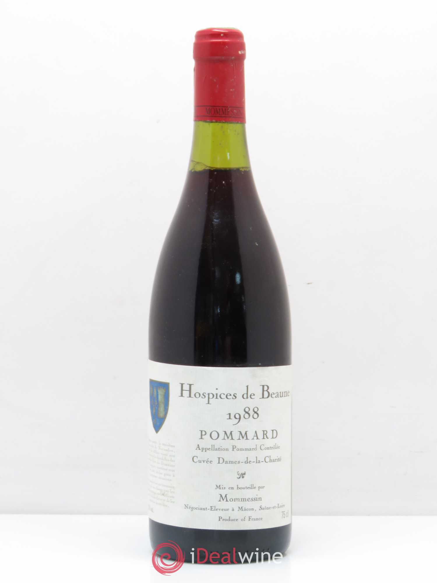 Pommard 1er Cru Cuvée Dames de la Charité Hospices de Beaune Mommessin 1988 - Posten von 1 Flasche - 0