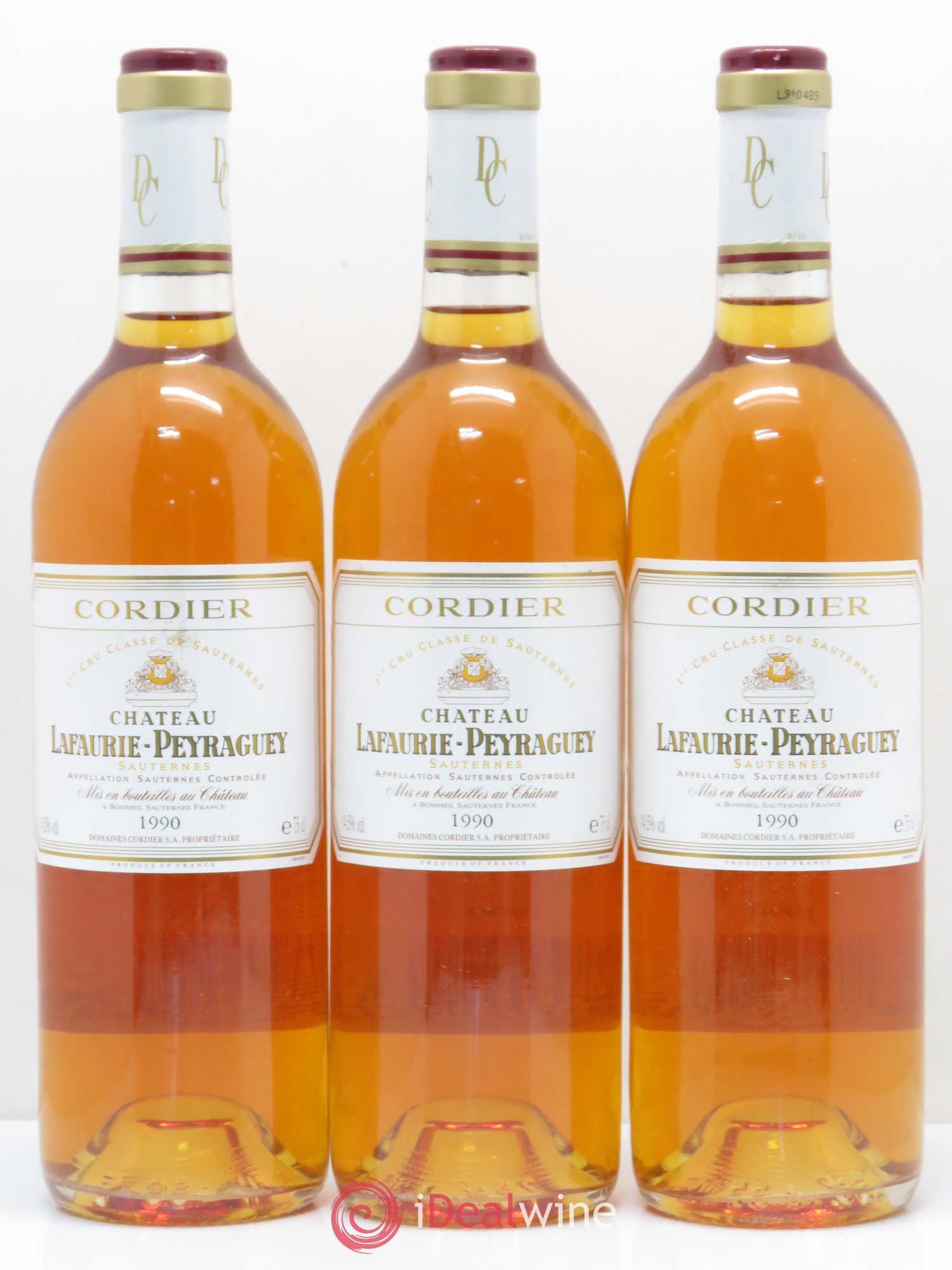 Château Lafaurie-Peyraguey 1er Grand Cru Classé 1990 - Lotto di 12 bottiglie - 2