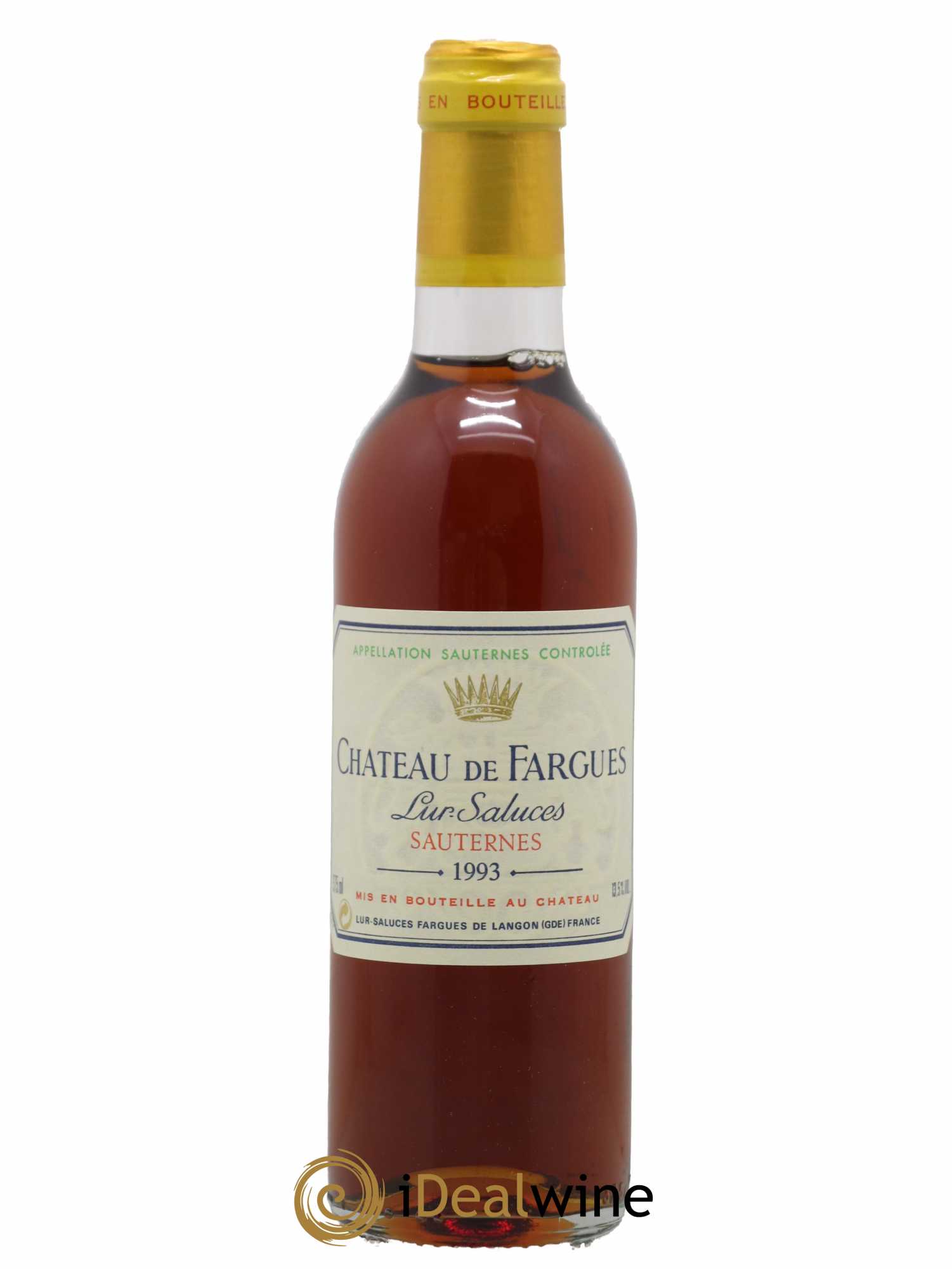 Château de Fargues 1993 - Lotto di 1 mezza bottiglia - 0