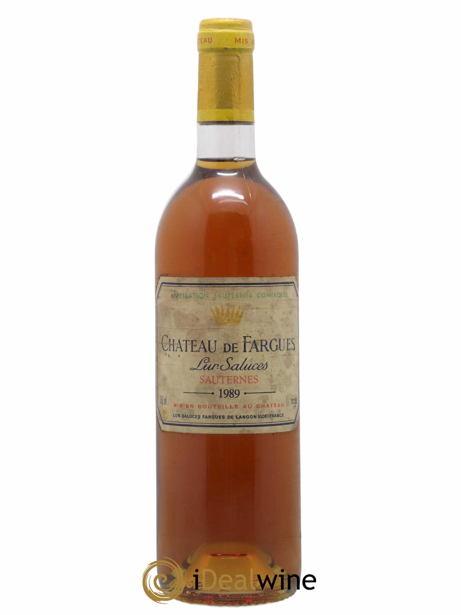 Château de Fargues 1989 - Lotto di 1 bottiglia - 0