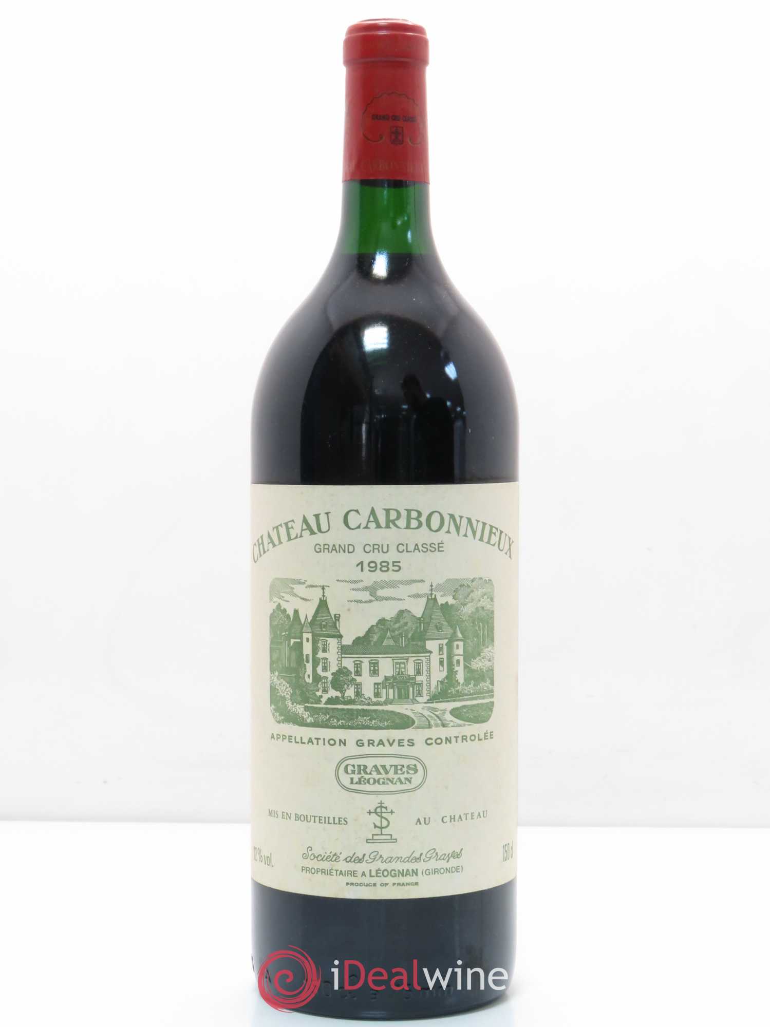 Château Carbonnieux Cru Classé de Graves 1985 - Lot de 1 magnum - 0